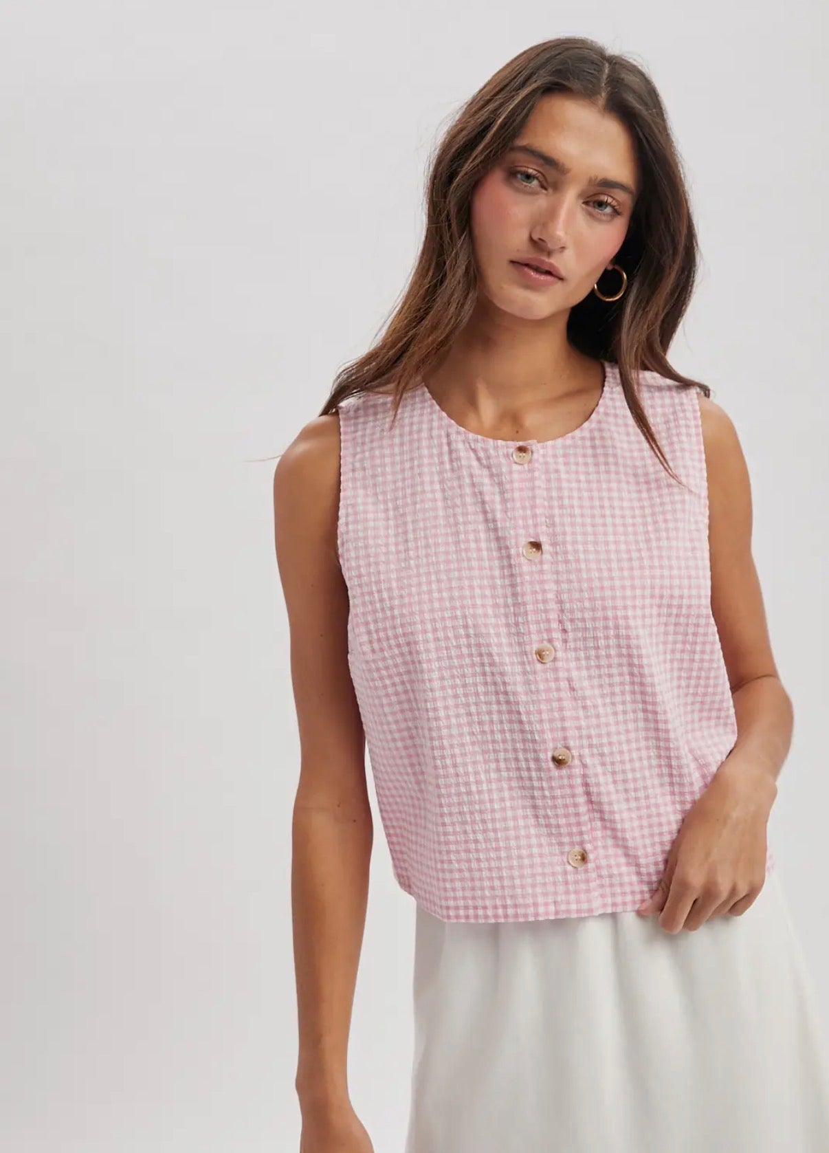 dottie gingham tank