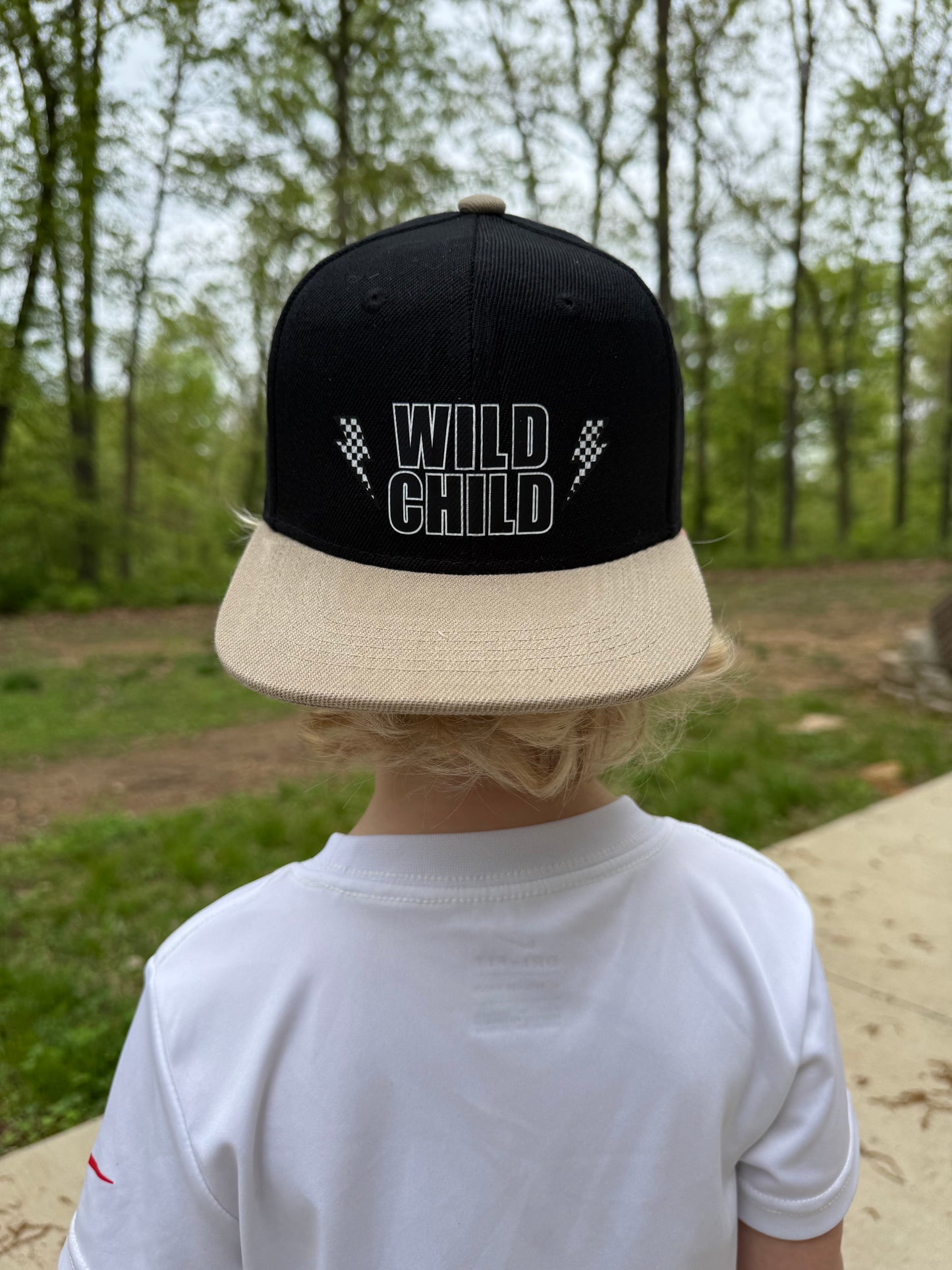 Toddler Wild Child Tan/Black Hat