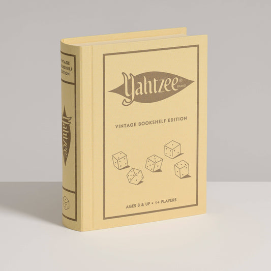 Yahtzee Vintage Bookshelf Edition