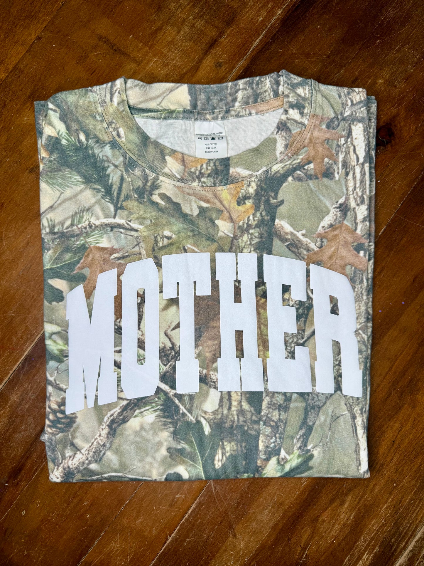 Camo Puff Mother Tee