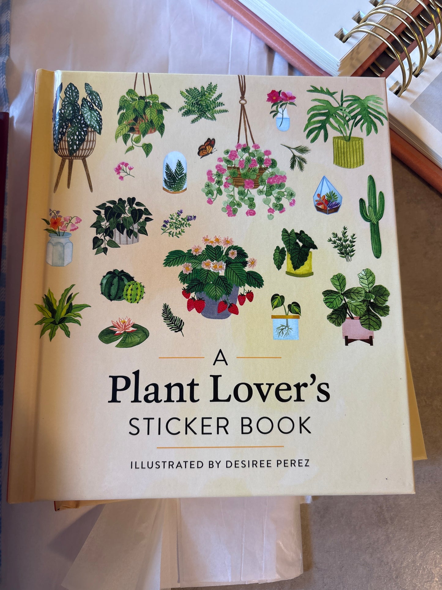 Plant Lovers Sticker Book