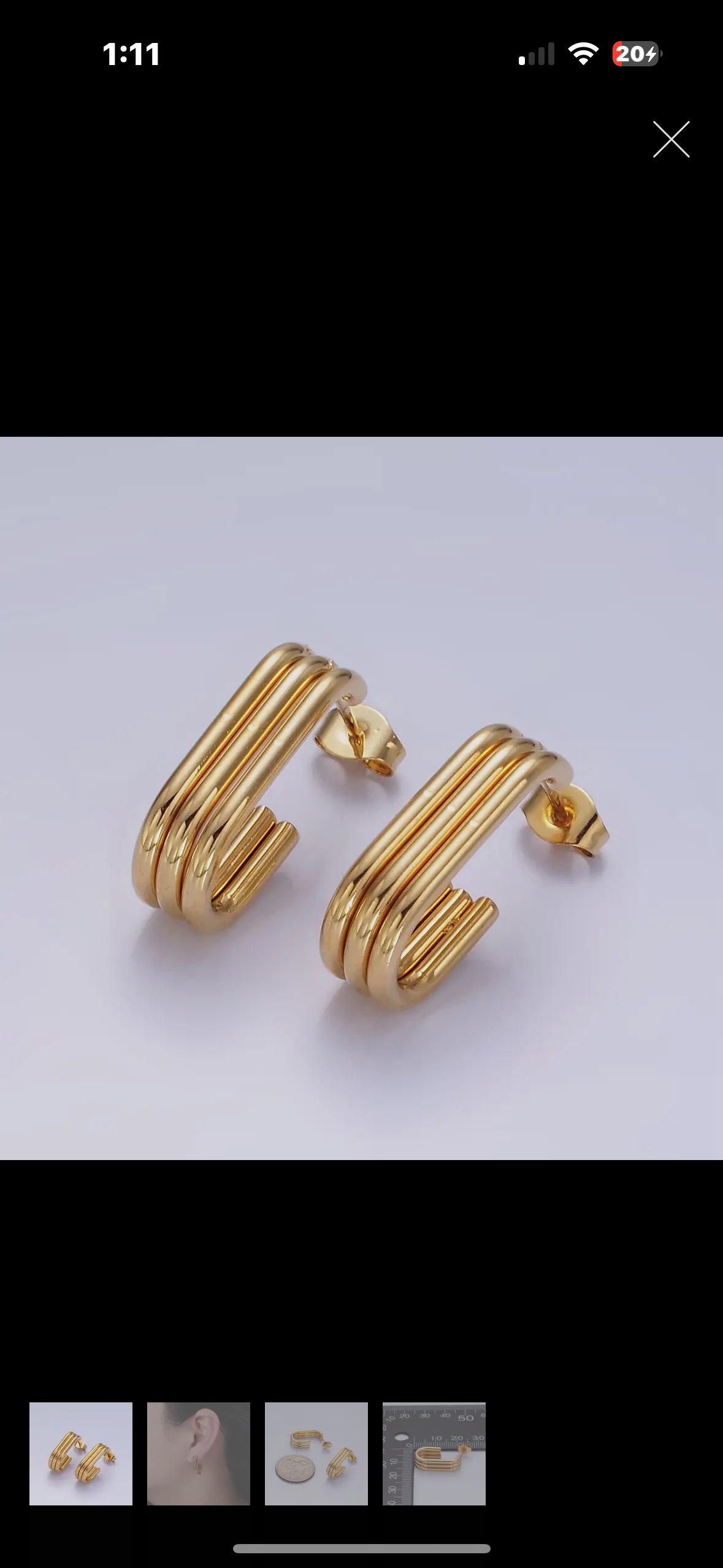 triple band hoops