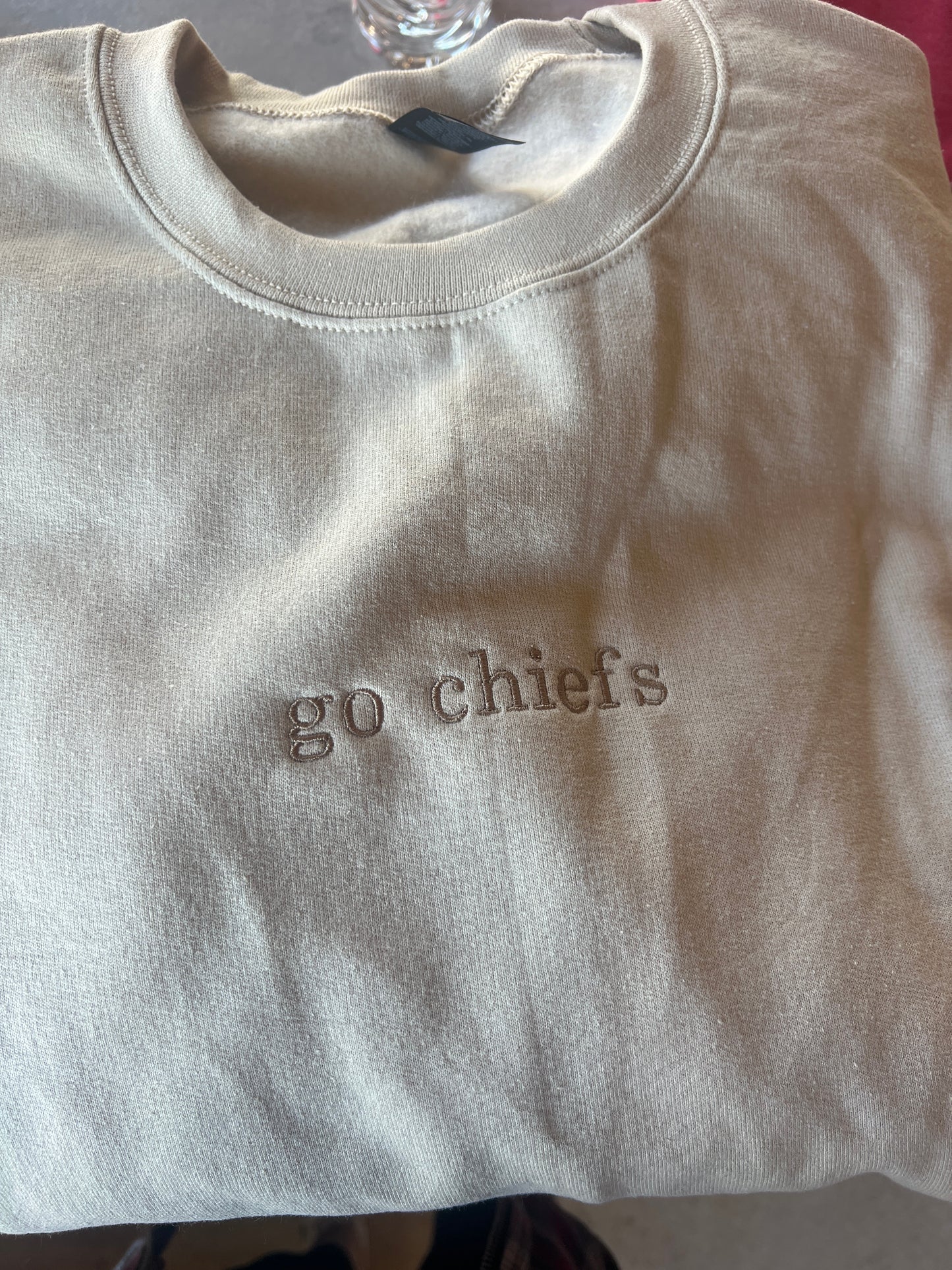 go chiefs embroidered