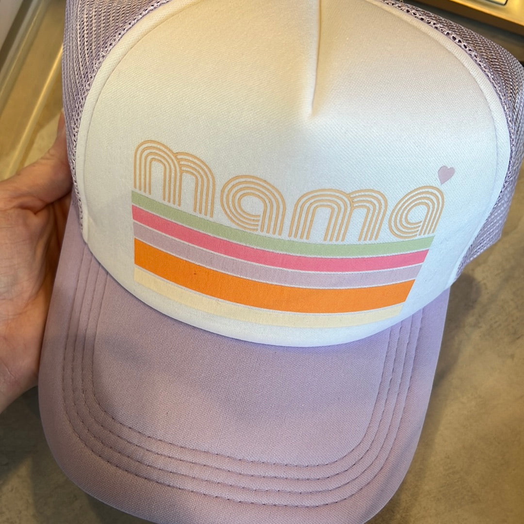 Purple Mama Hat