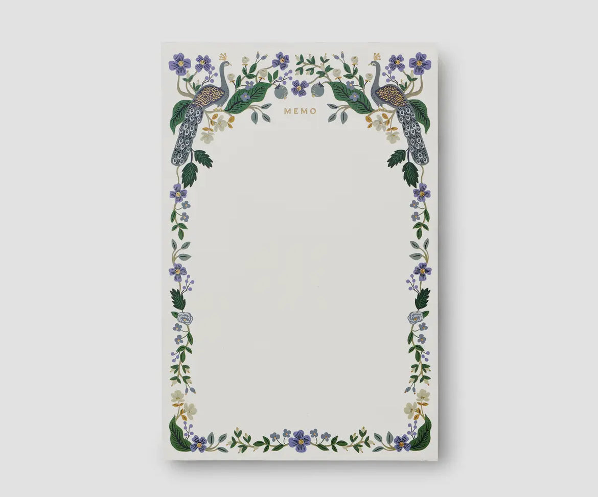 Peacock Notepad