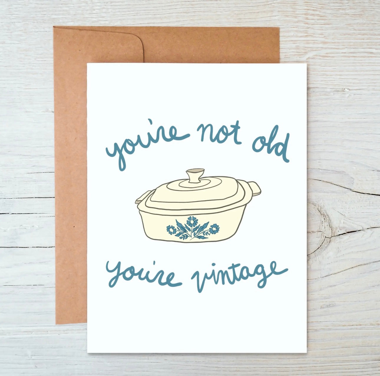 Corningware Birthday Card