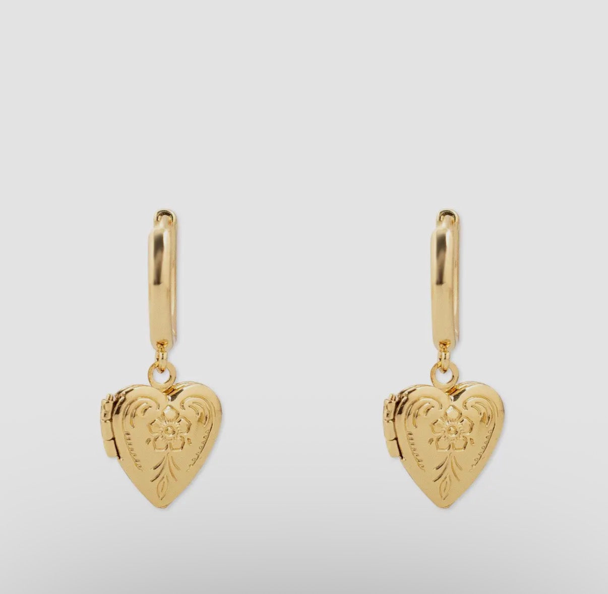 locket earrings