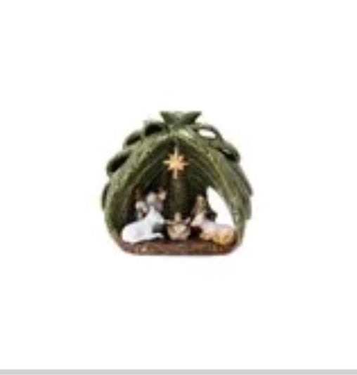 Stoneware Nativity Set