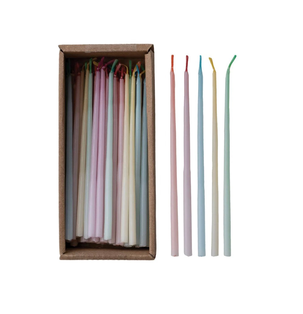 Birthday Tapers
