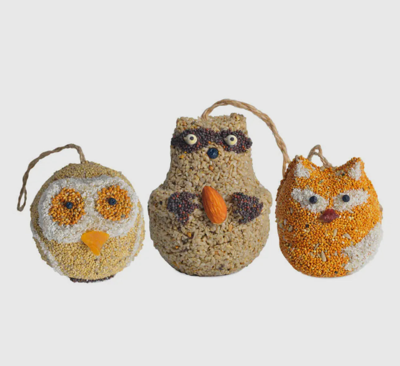 Woodland Bird Seed Friends