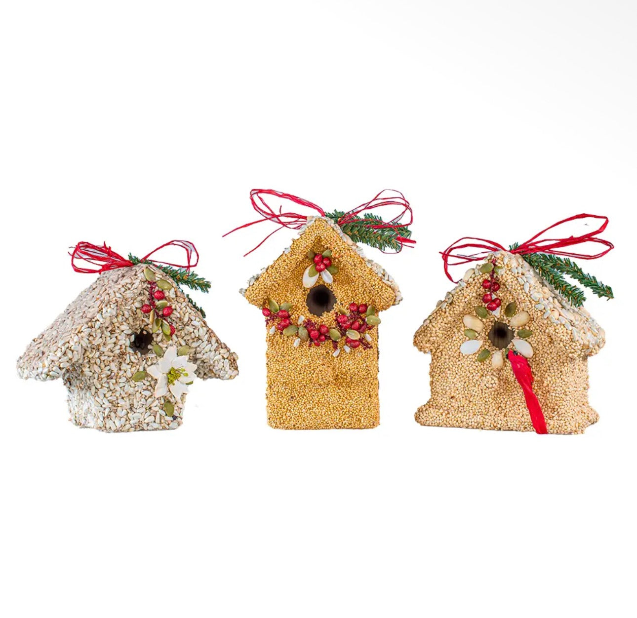 Christmas Bird Seed Cottage