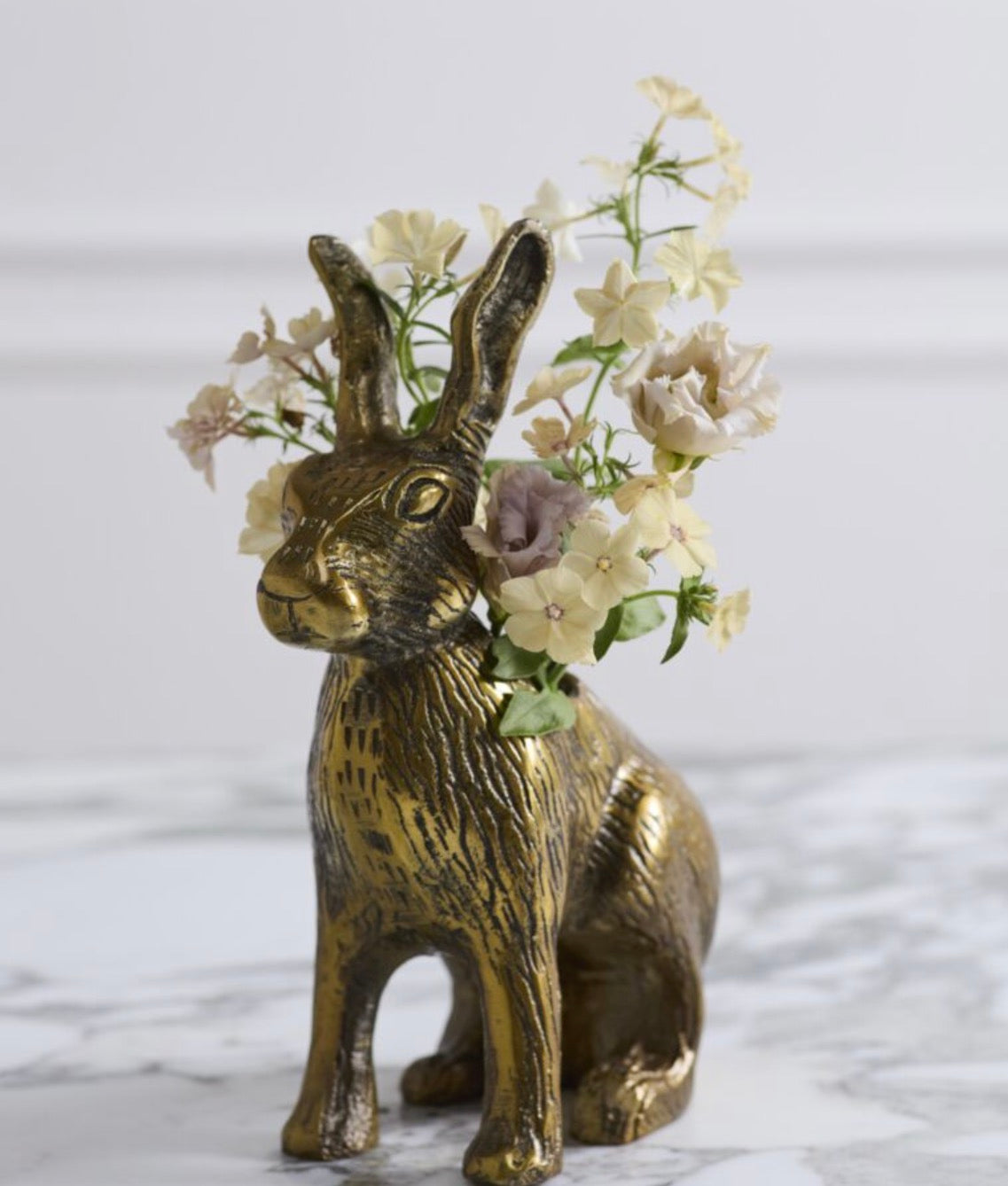 Golden Hare Vase
