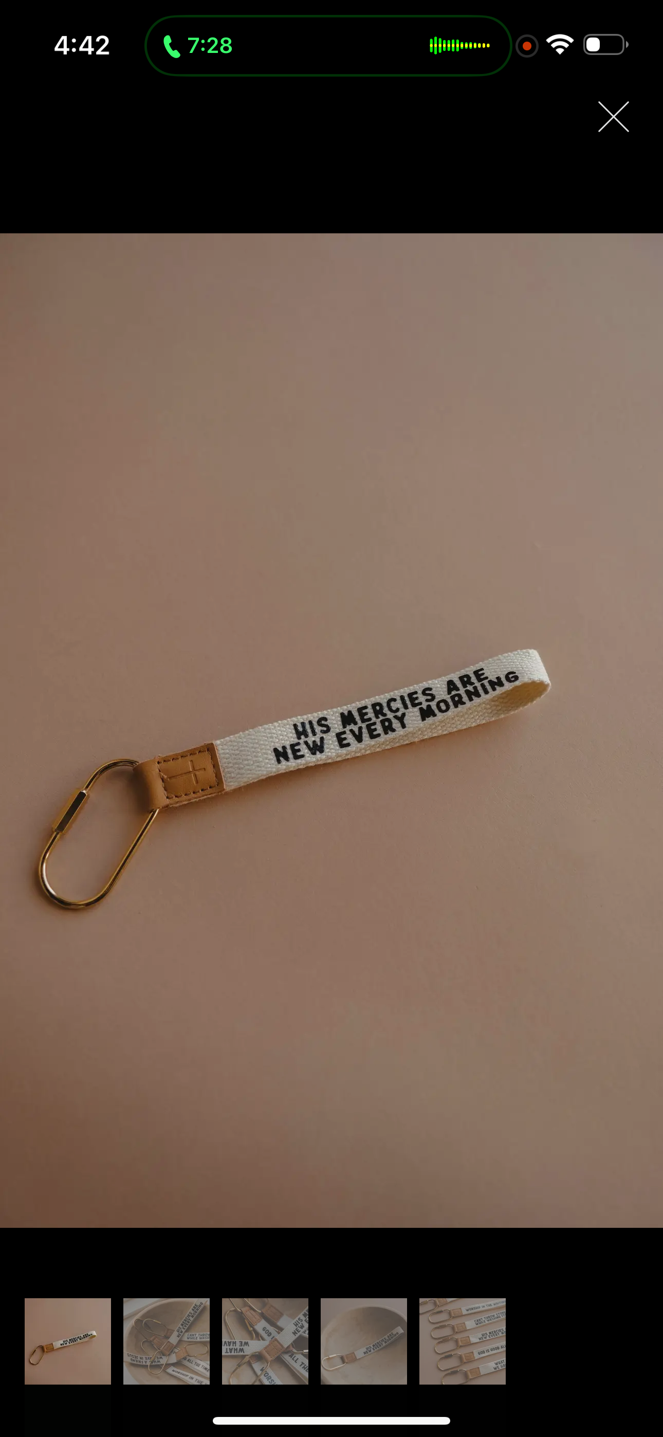 New Mercy Wristlet