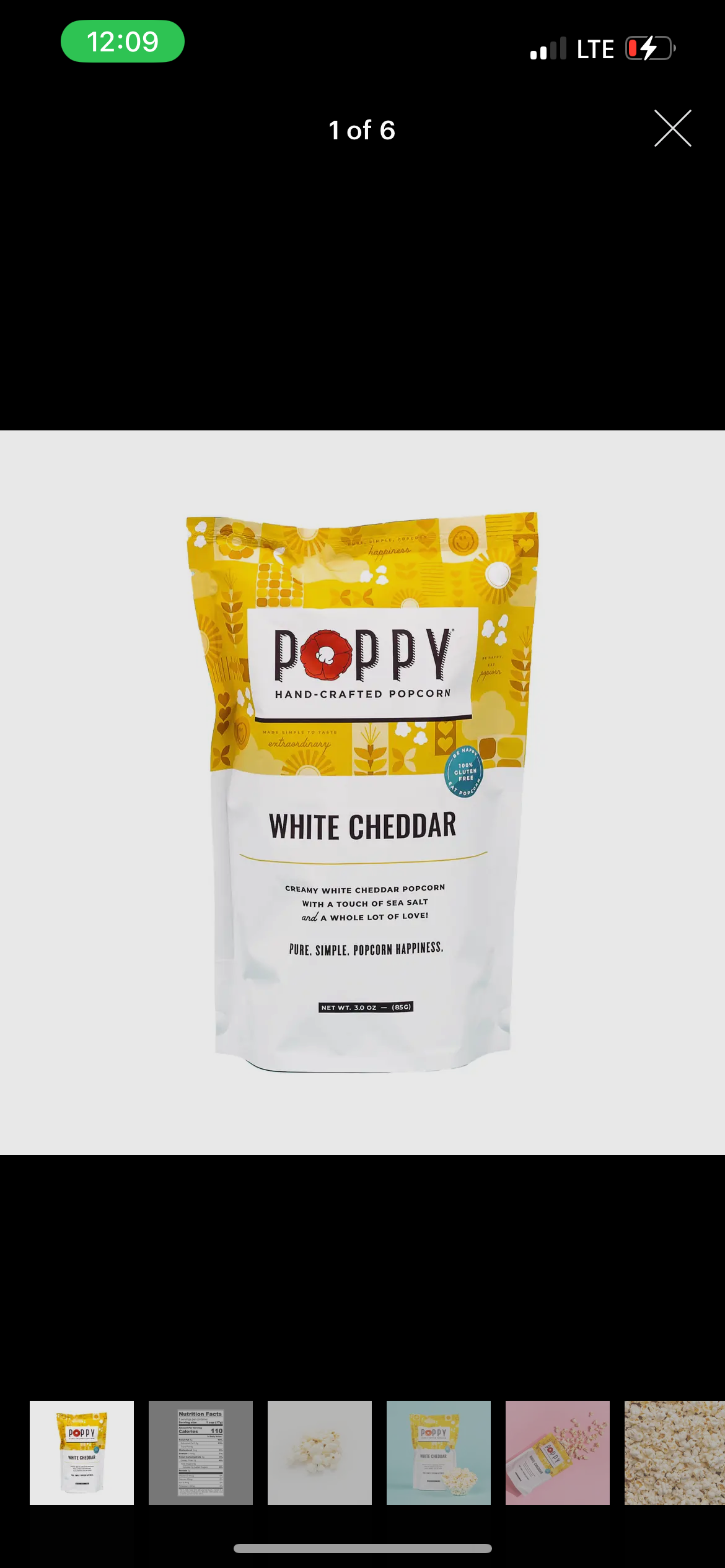 Poppy White Cheddar