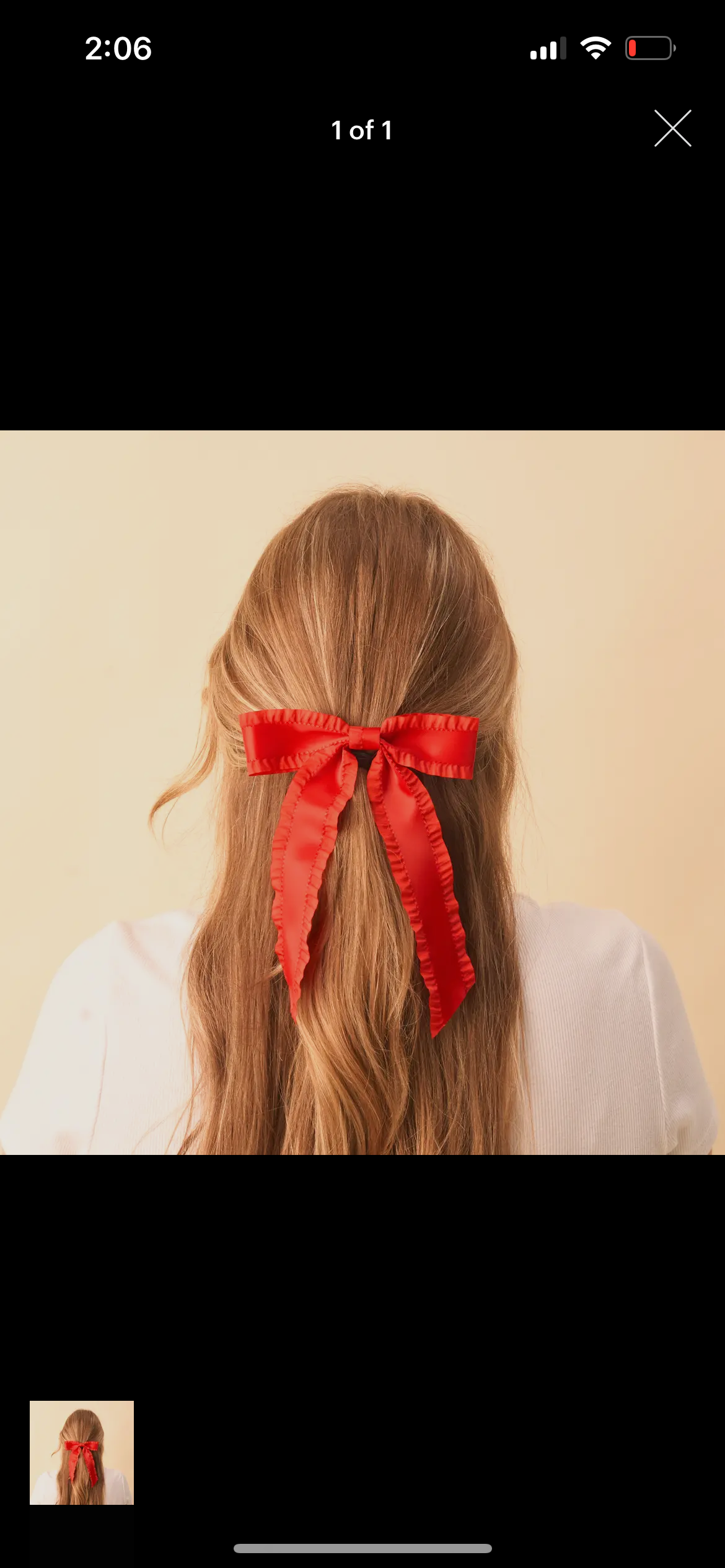 Ruffle Bow