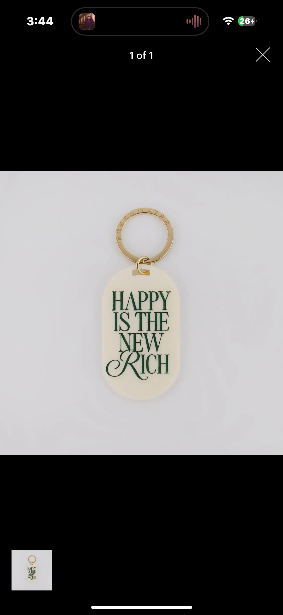 freshwater keychain