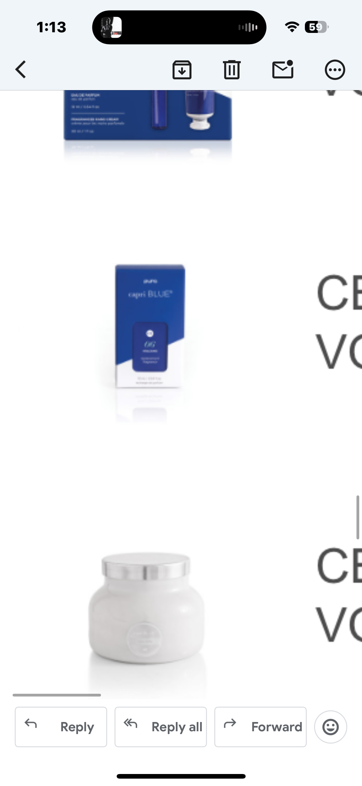 Capri blue refills