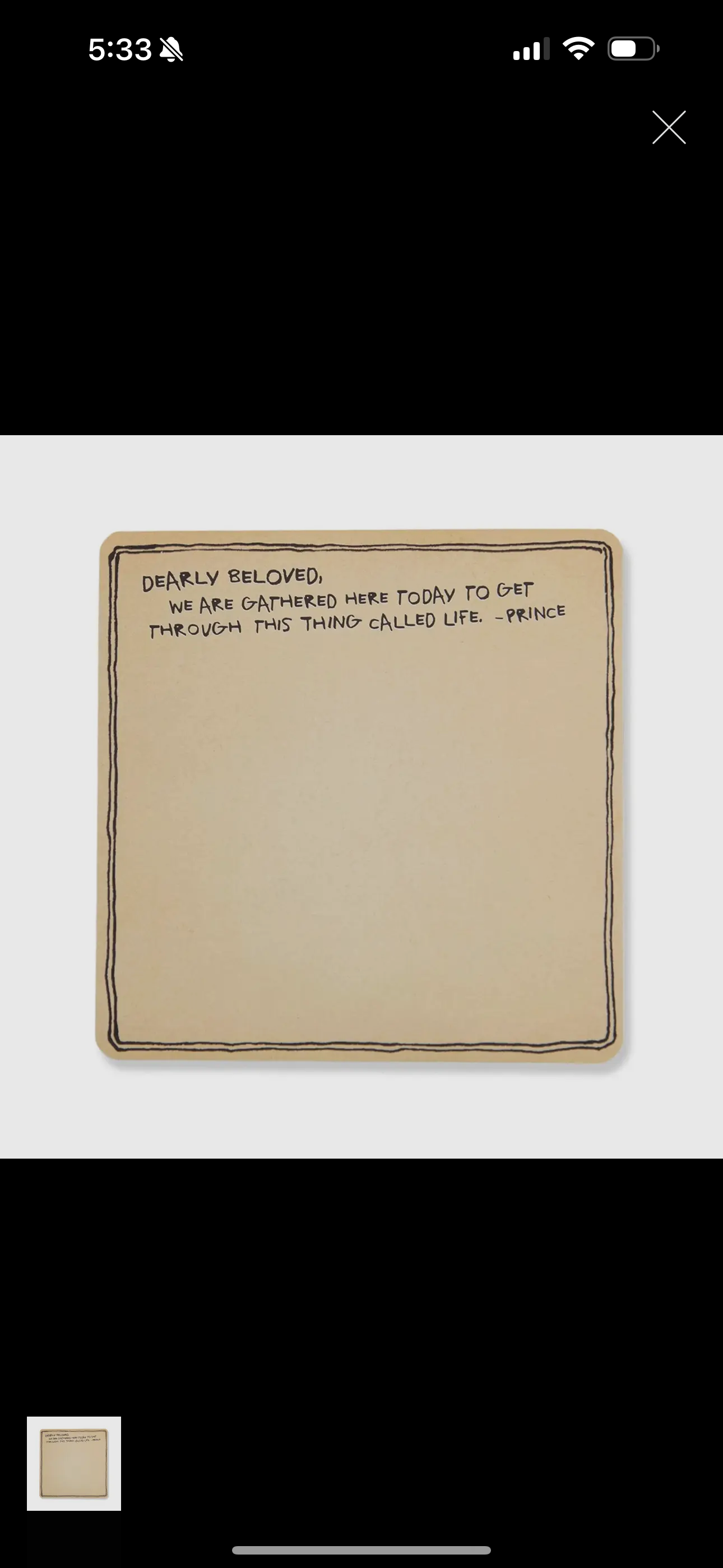 Dearly Beloved Notepad