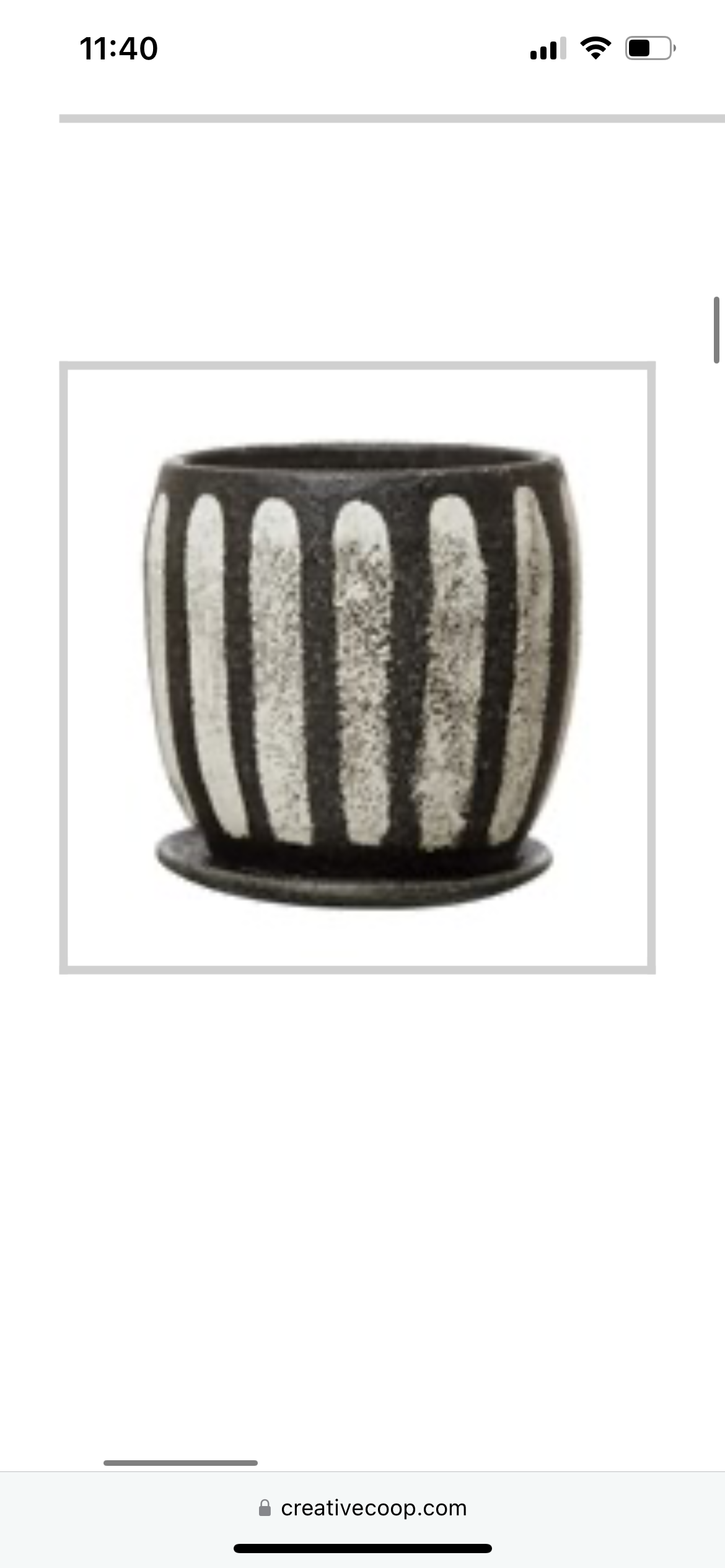 Black Planter