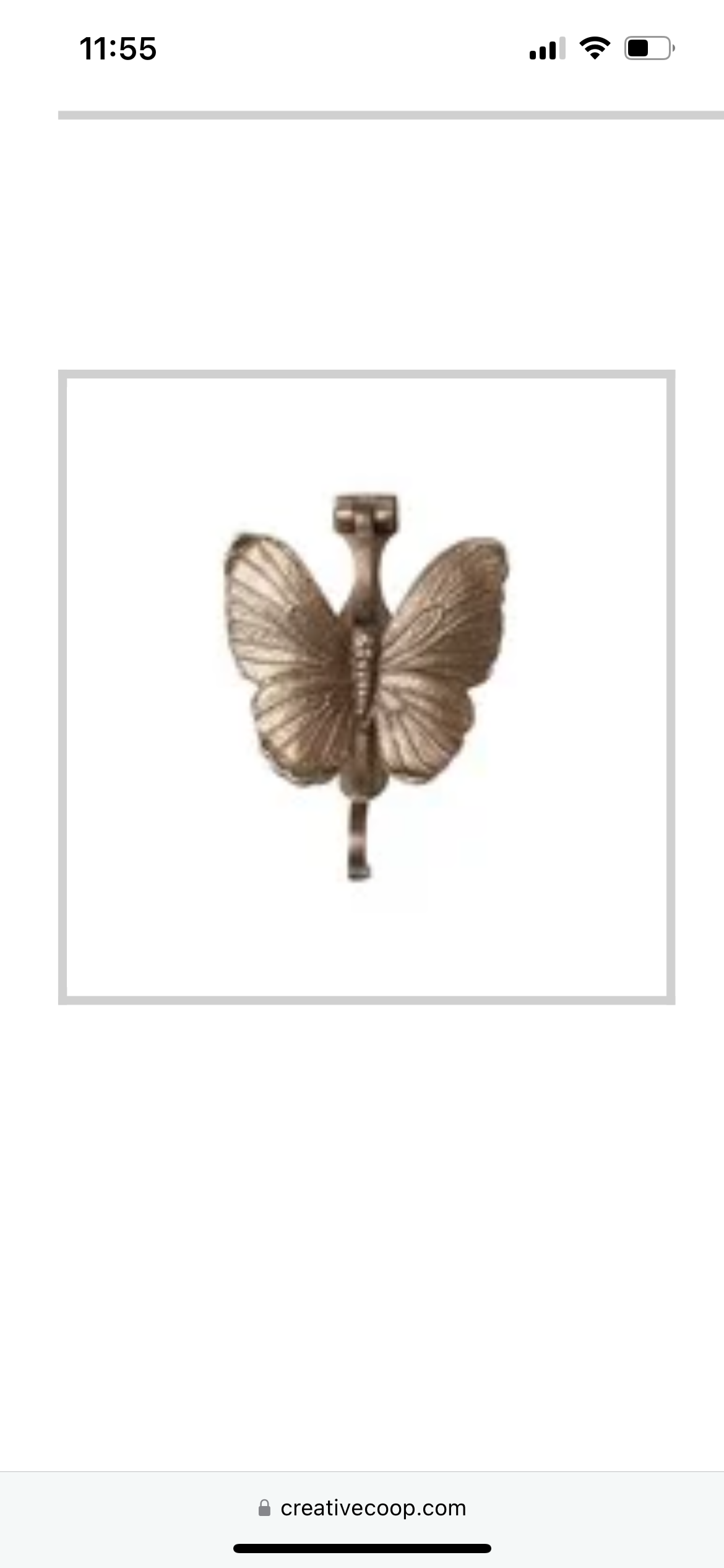 Butterfly Door Knocker