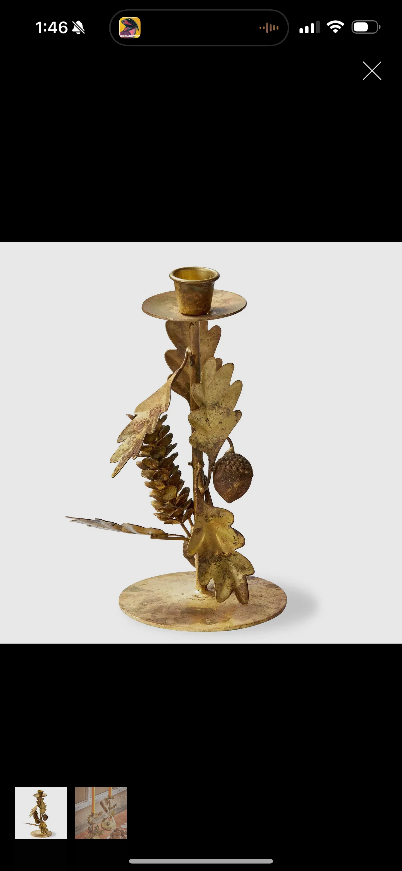 Harvest Oak Taper- Large