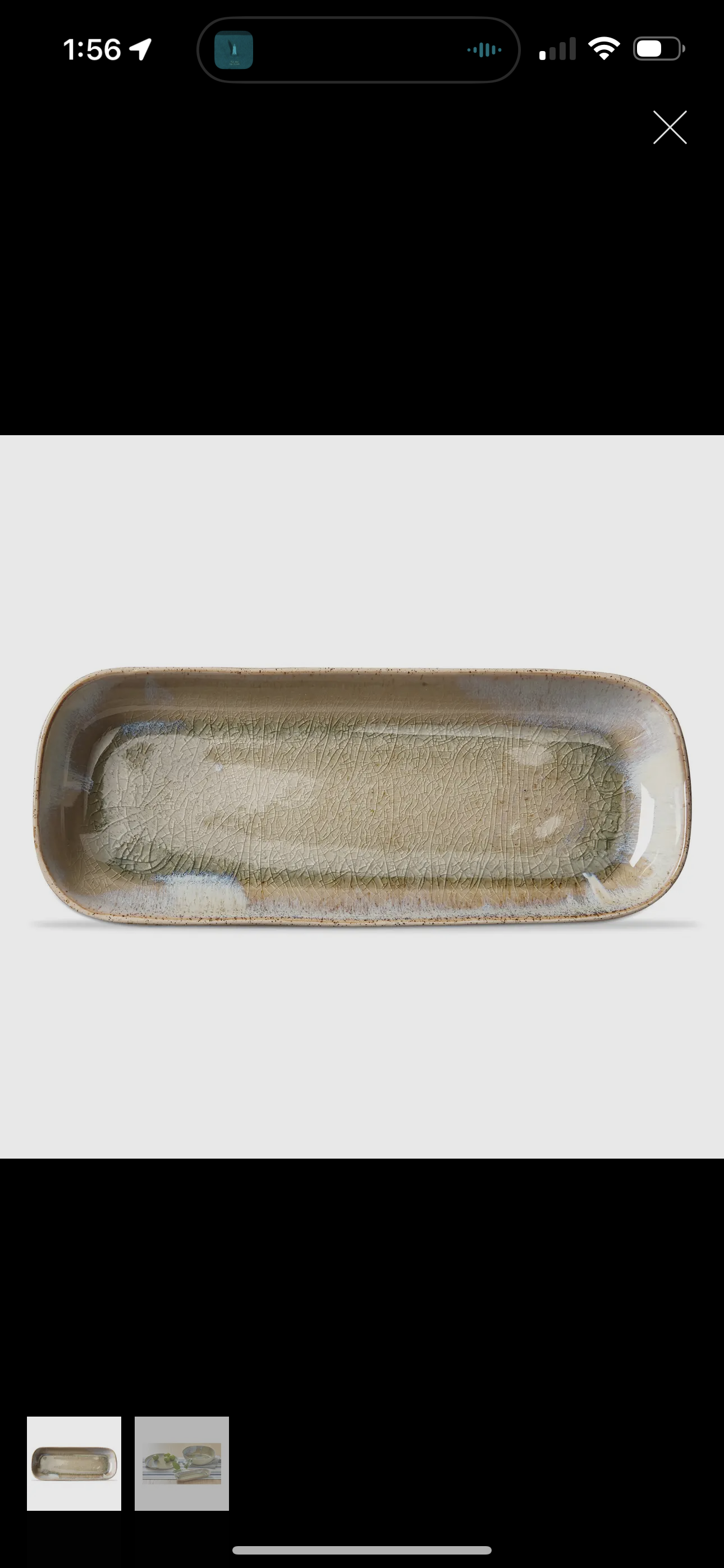 Oblong Platter