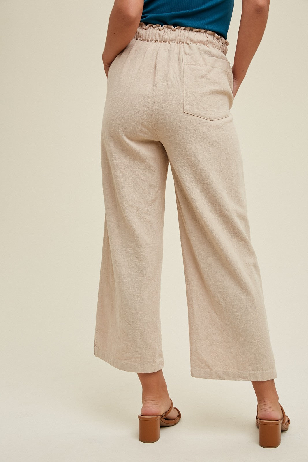 Linen Paperbag Pants