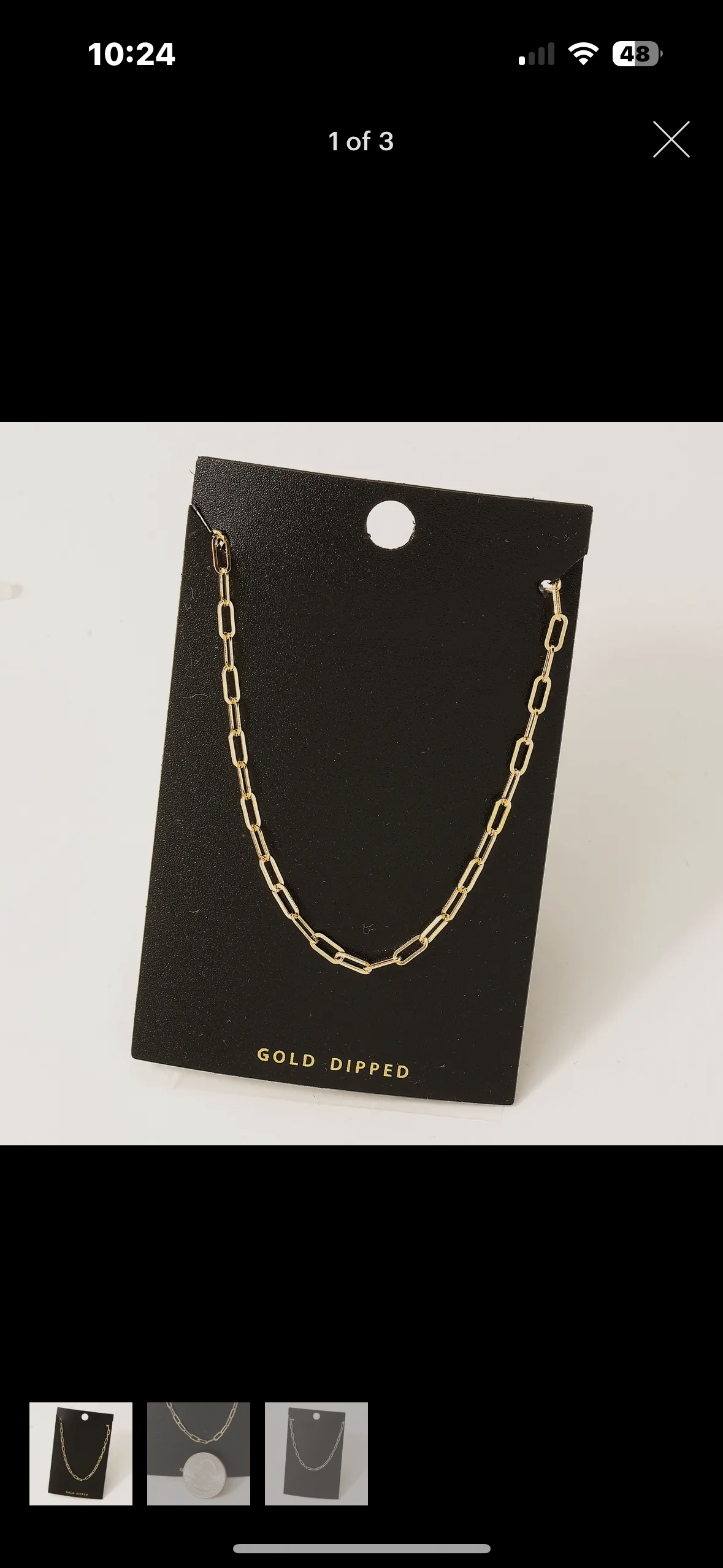 Gold Chain Necklace