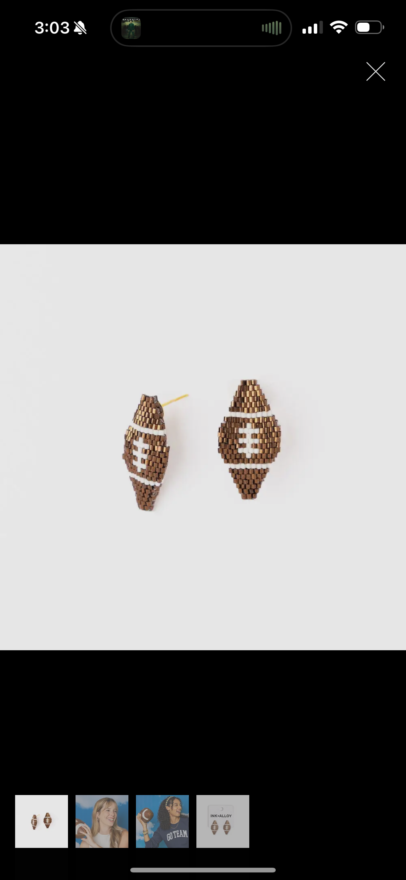 Game Day Earrings