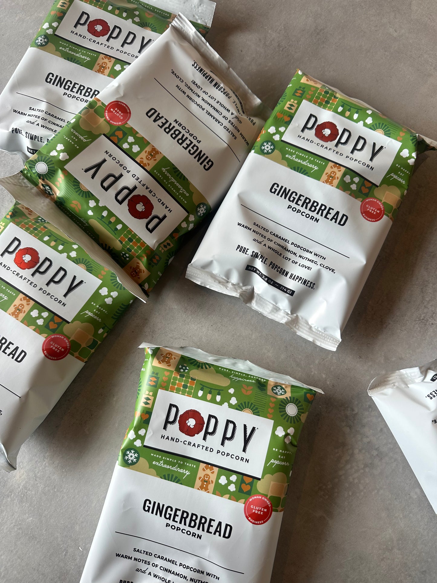 gingerbread snack bag