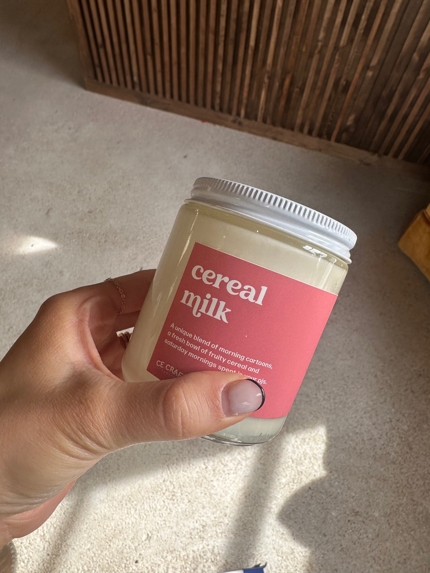 Cereal Milk Candle