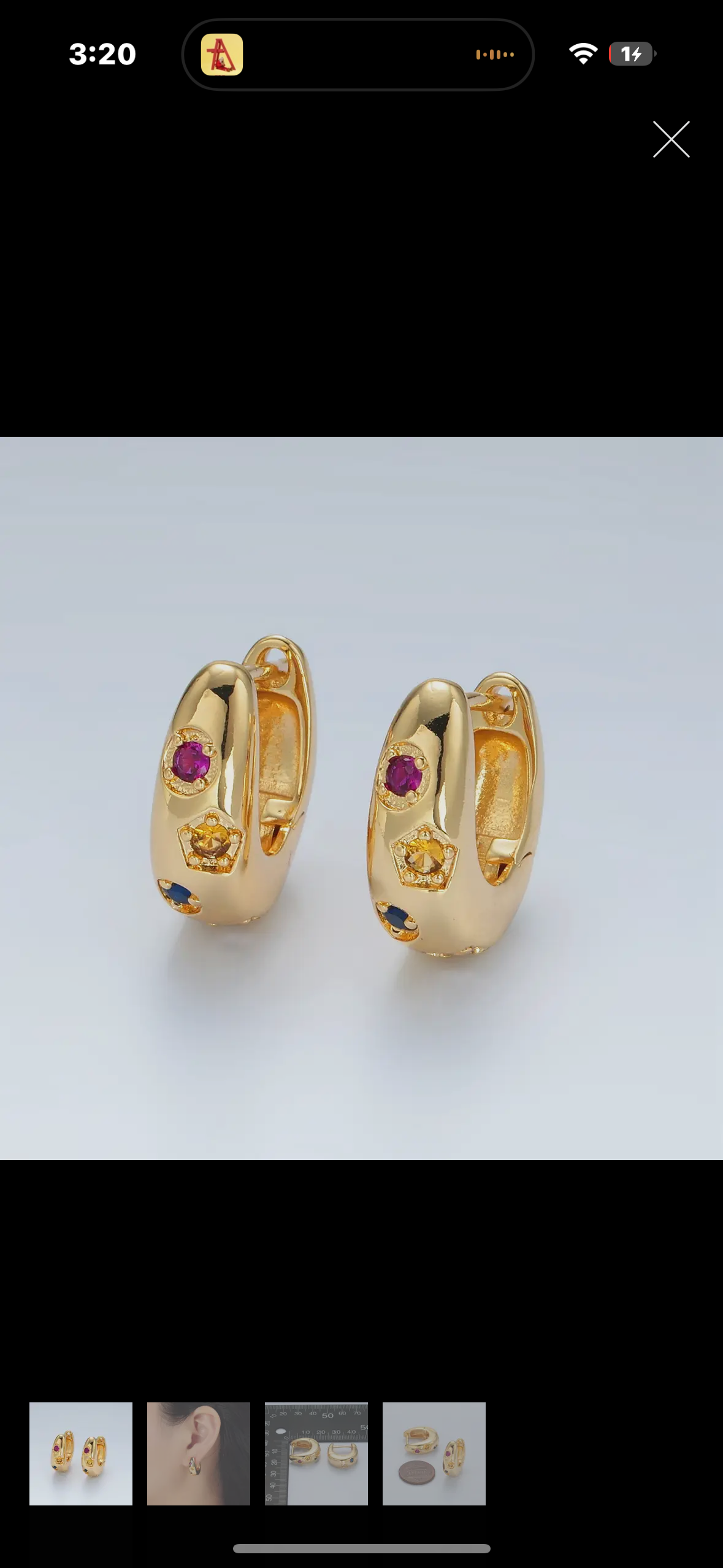 multi geometric hoops