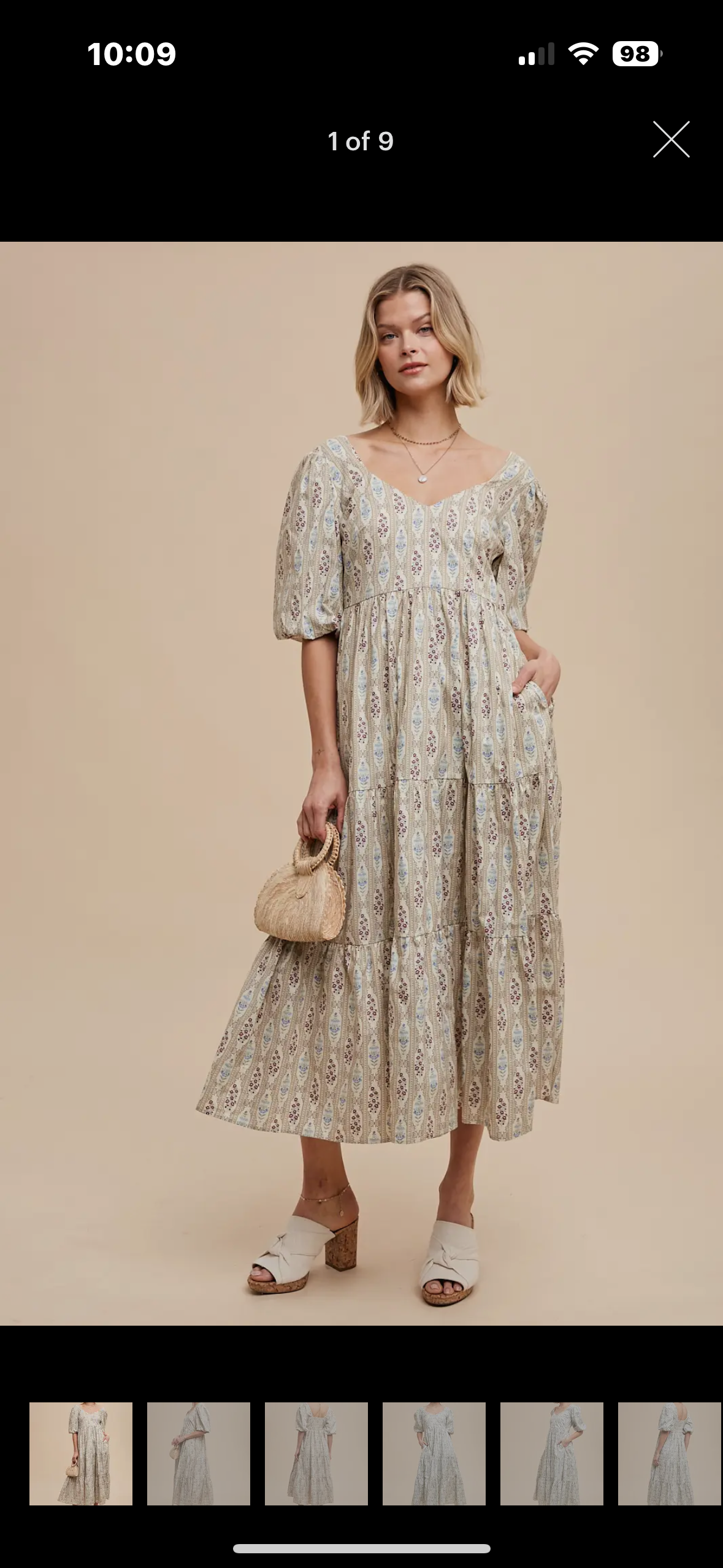 Boho Sweetheart Dress