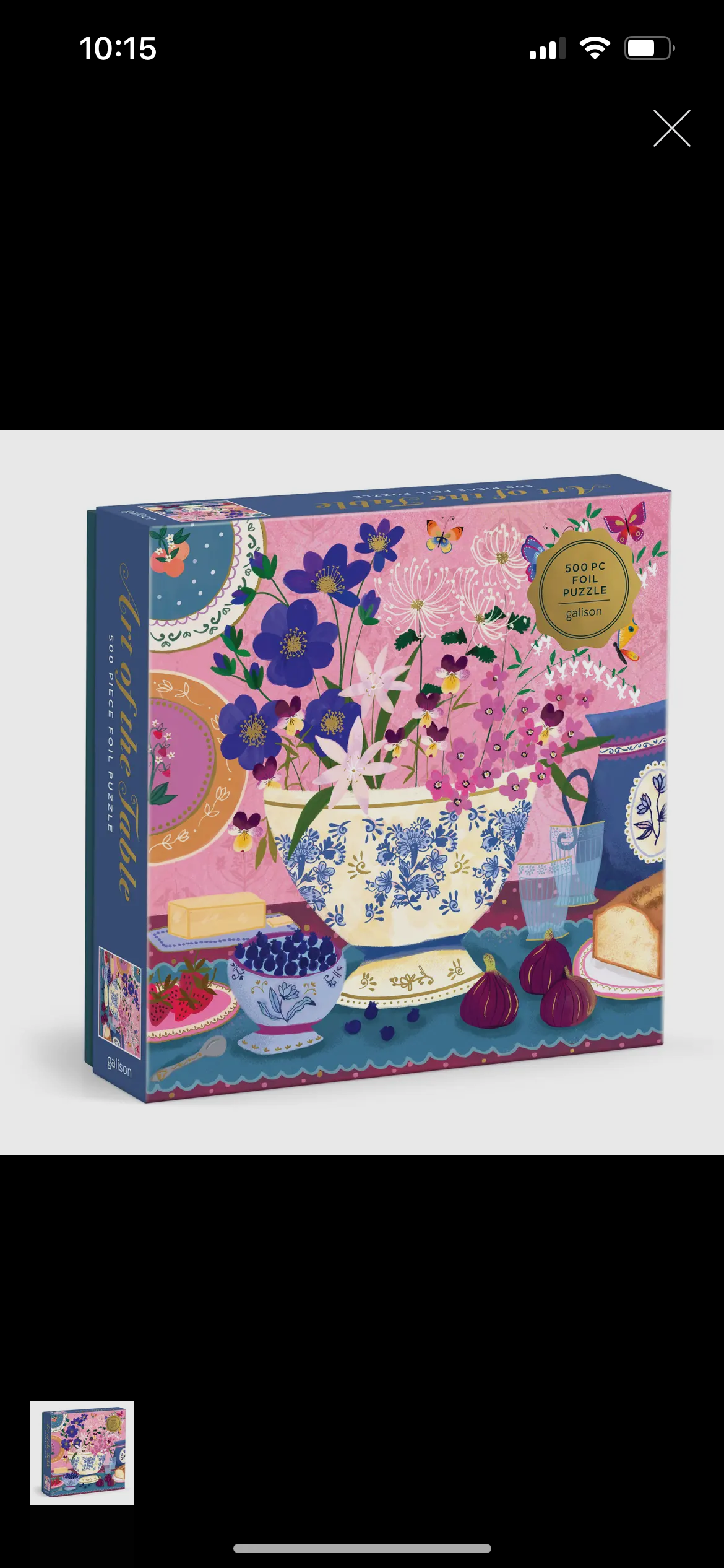 Art on the Table Puzzle