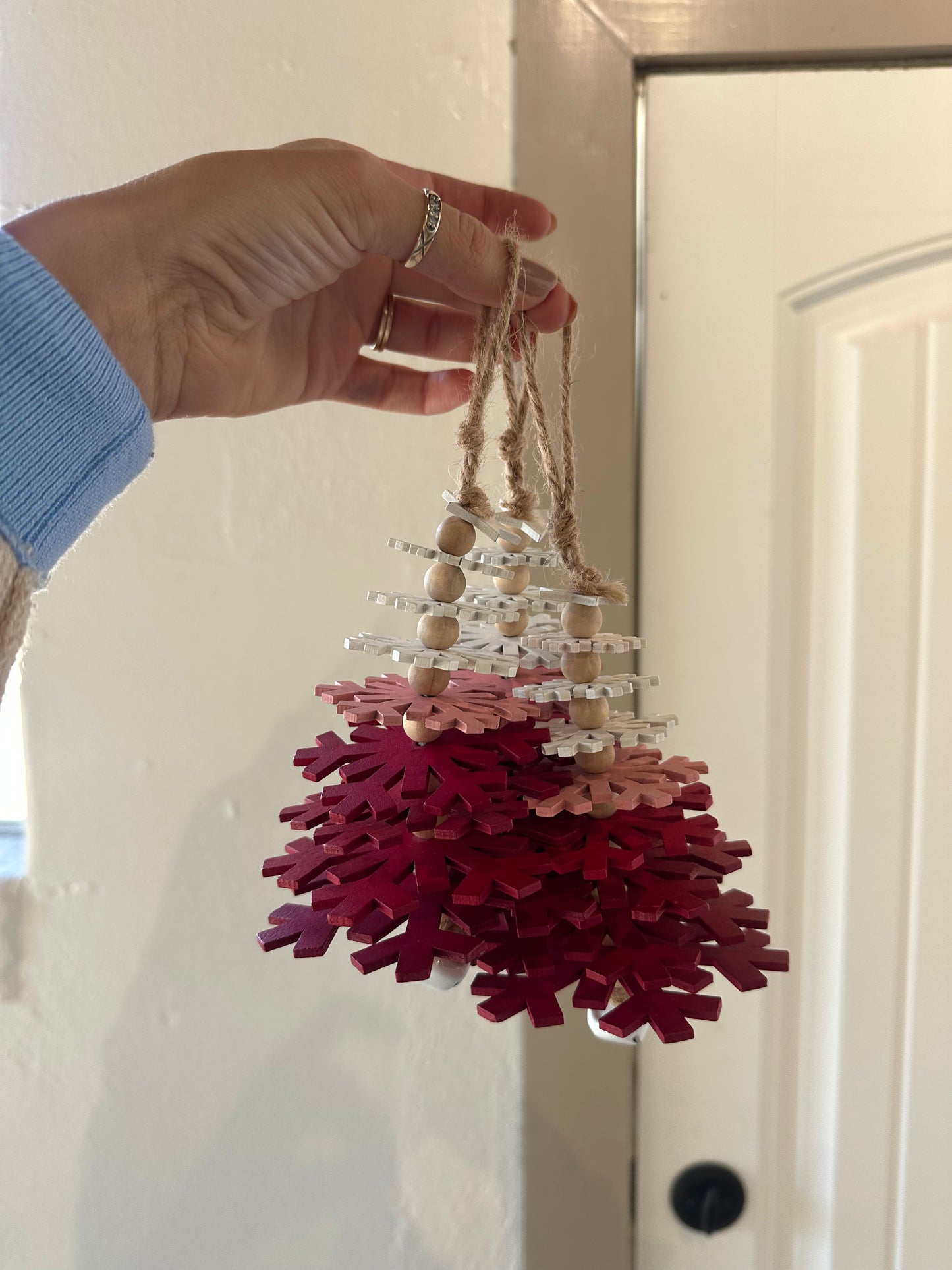 wooden tree ornaments