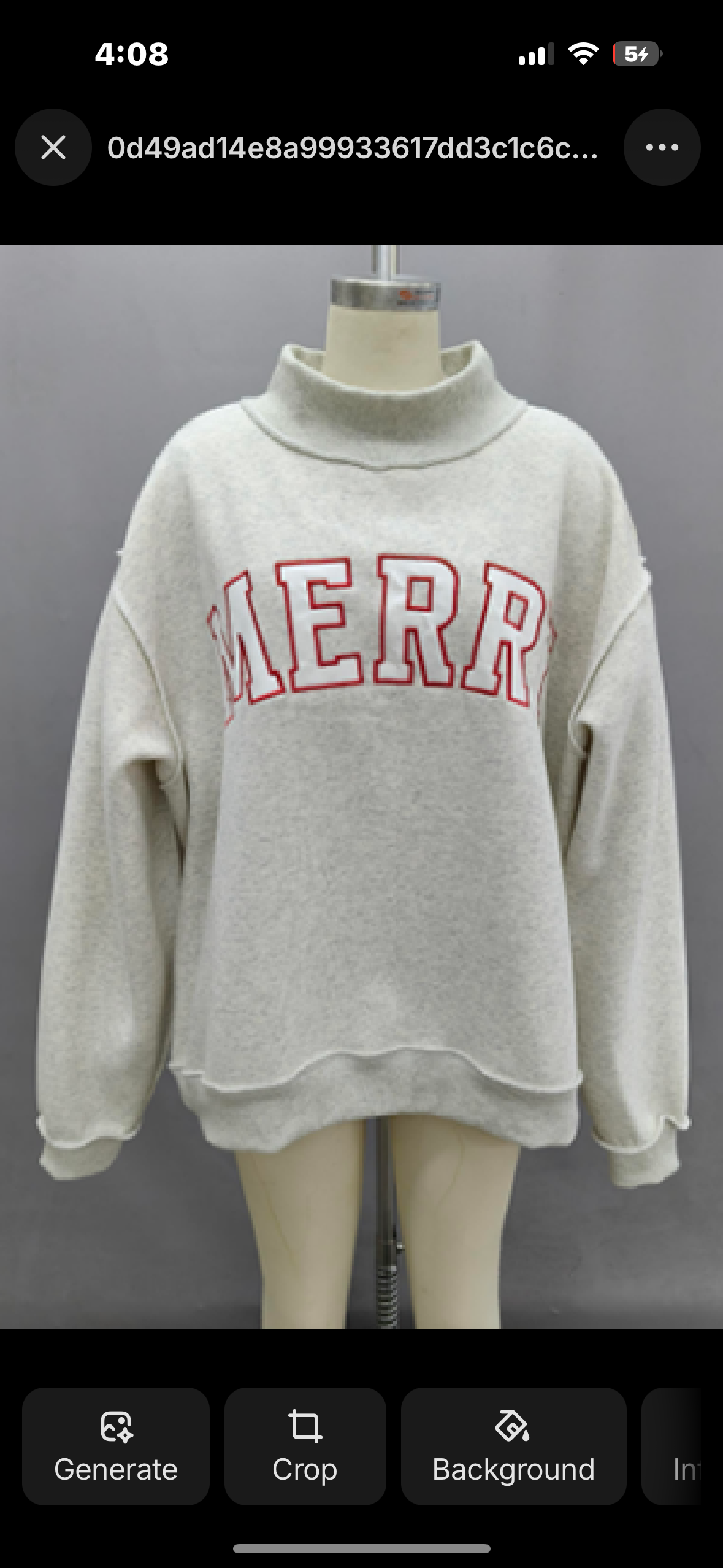 merry mock neck