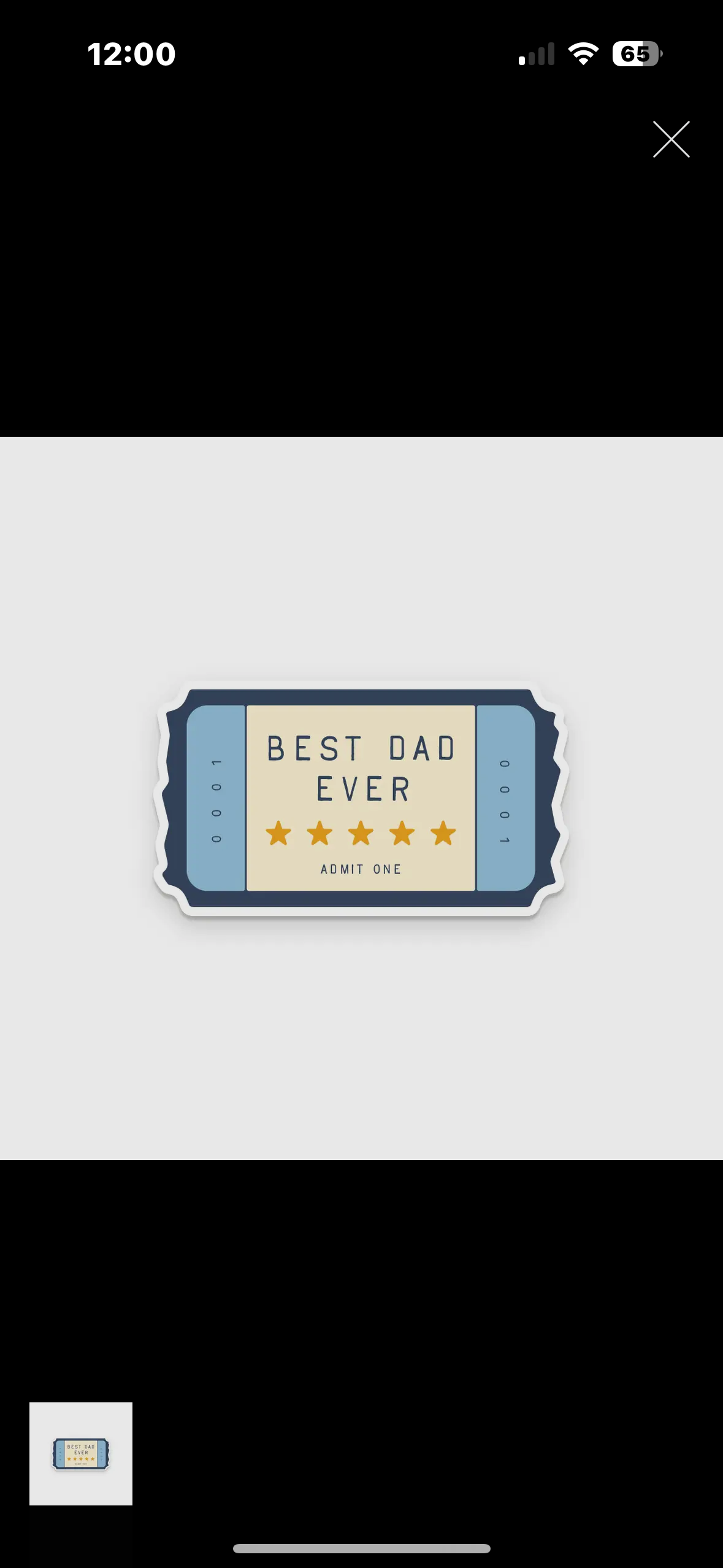 best dad ticket
