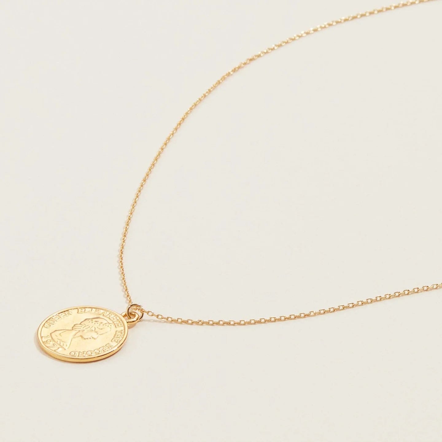 coin pendant necklace