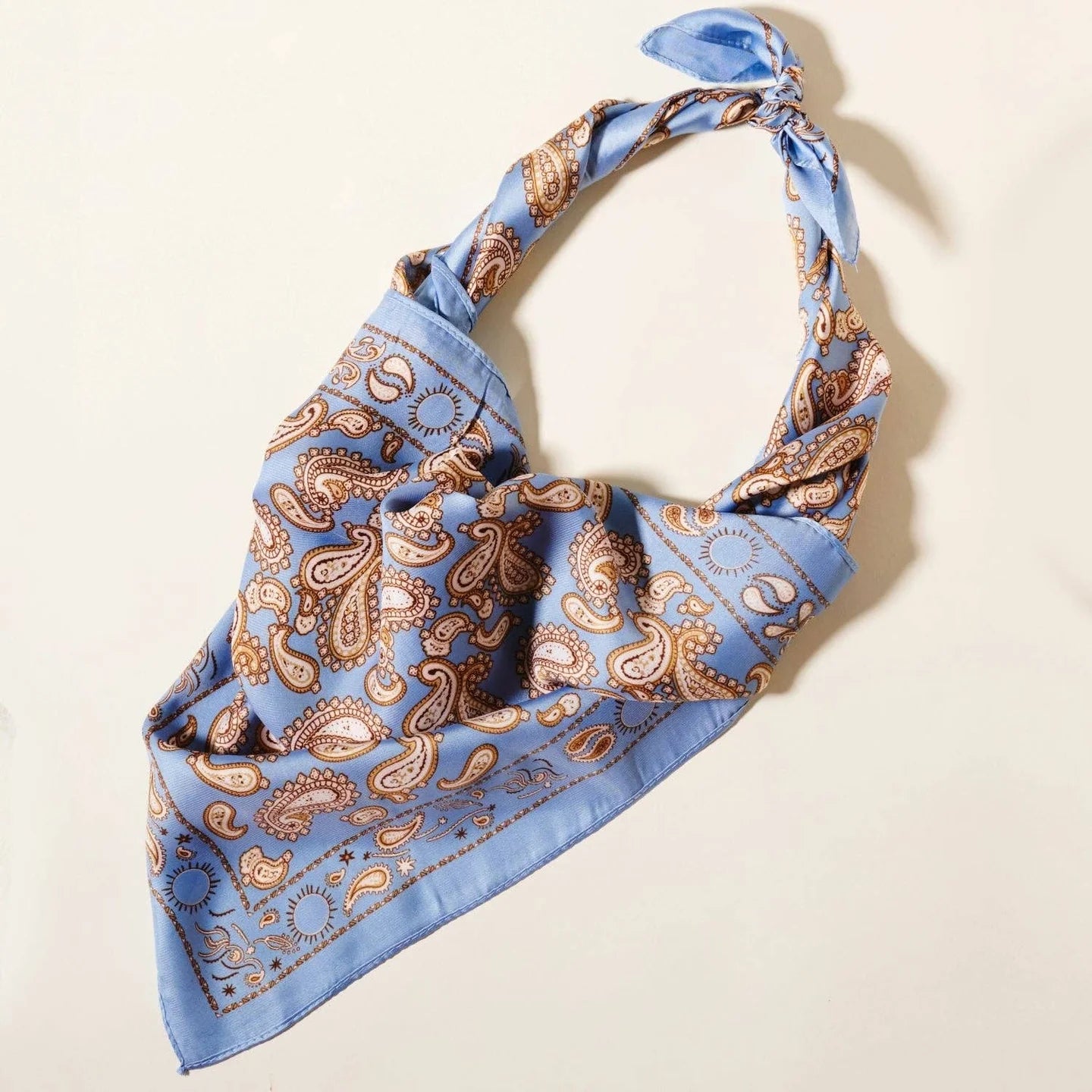 blue bandana