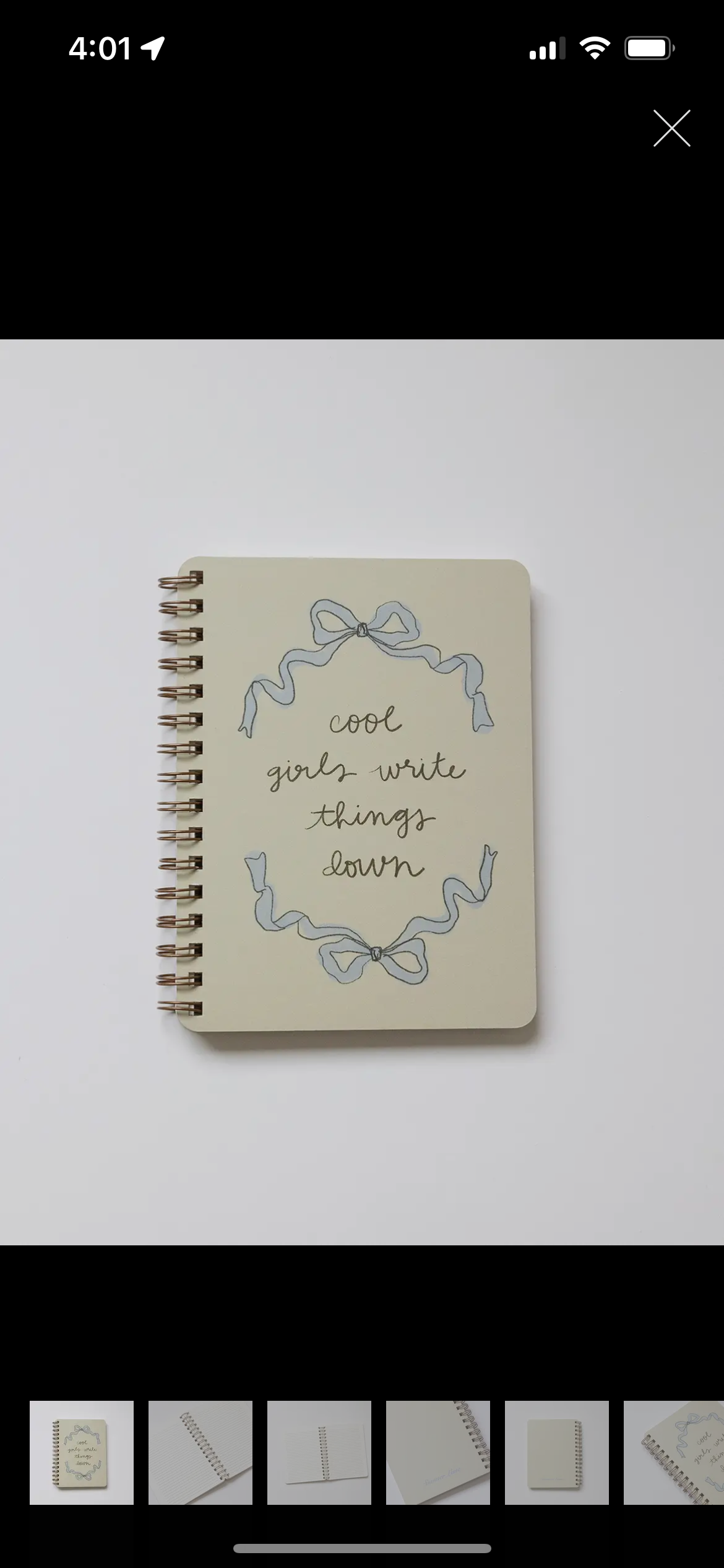 Cool Girls Notebook