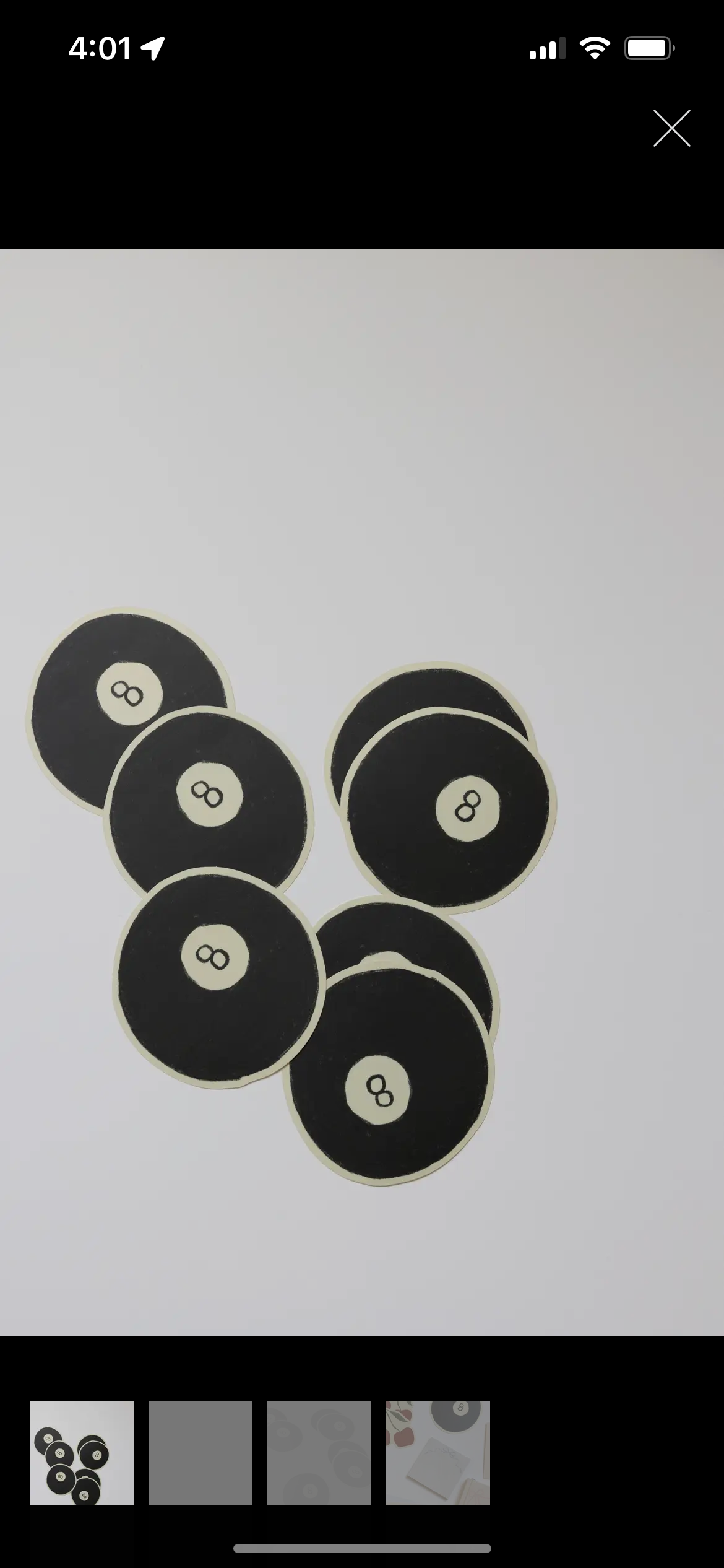 Eight Ball Sticker