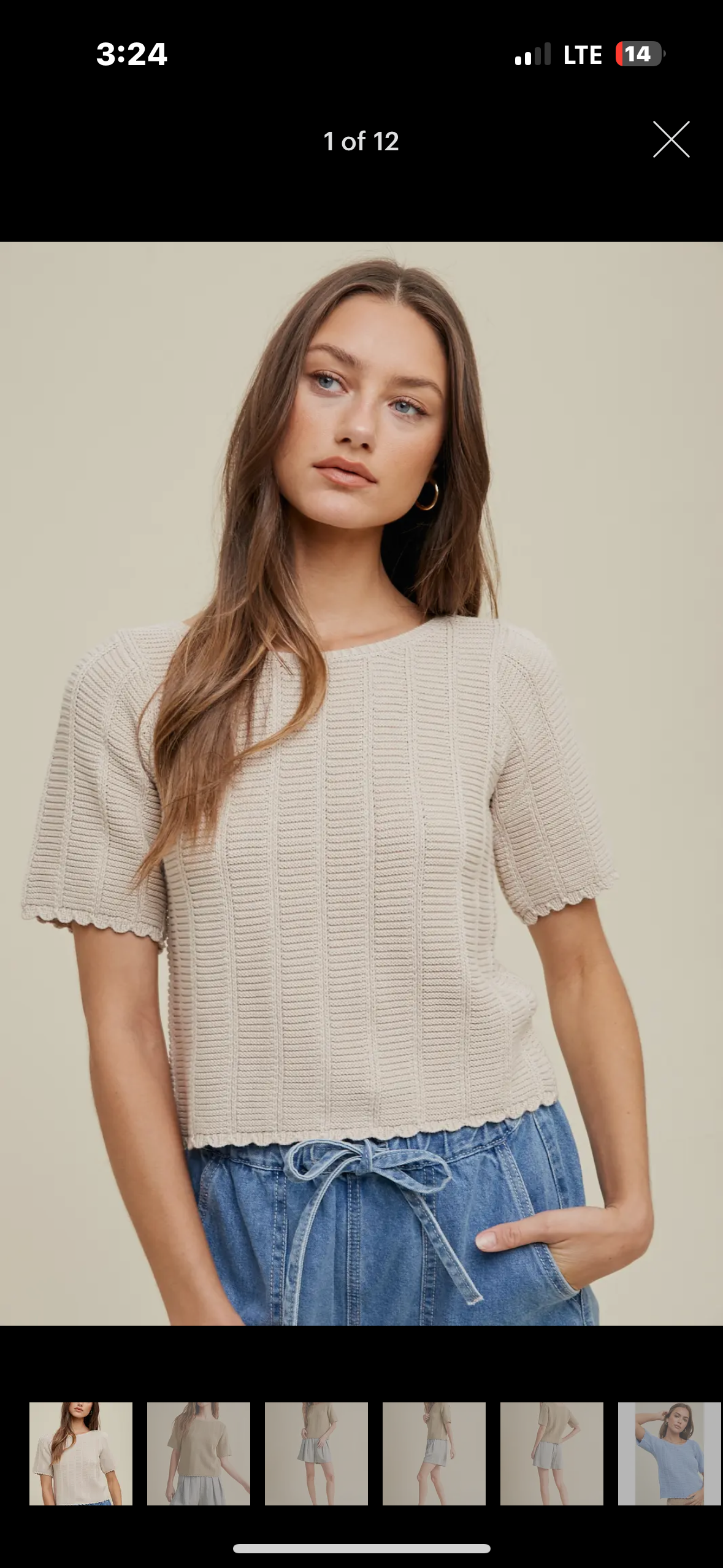 oat milk crochet top