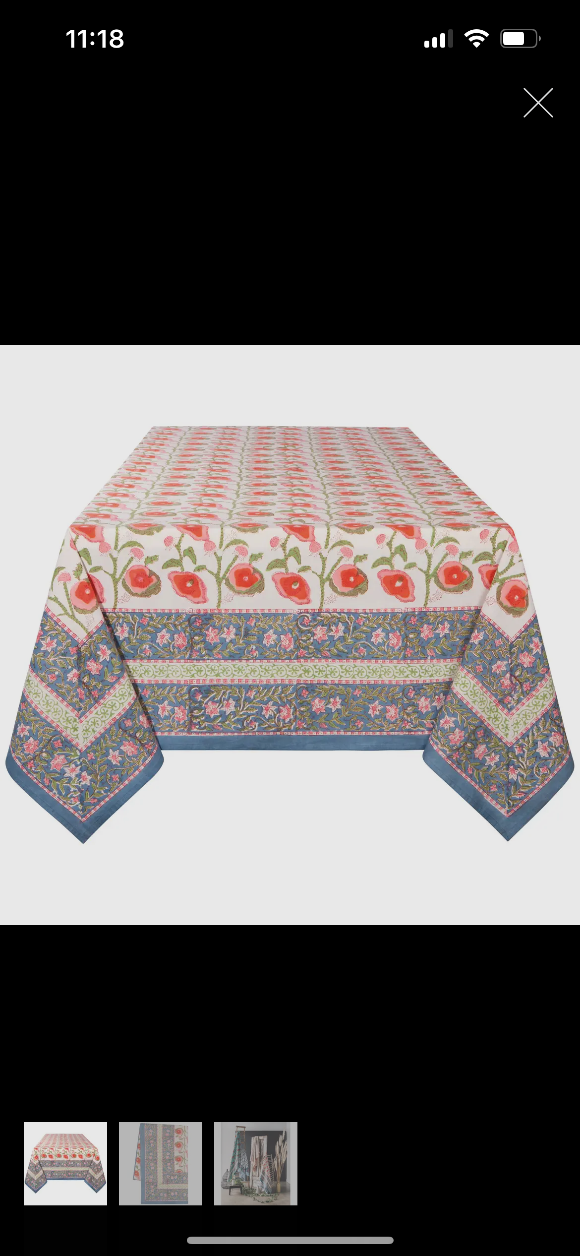 Poppy Tablecloth