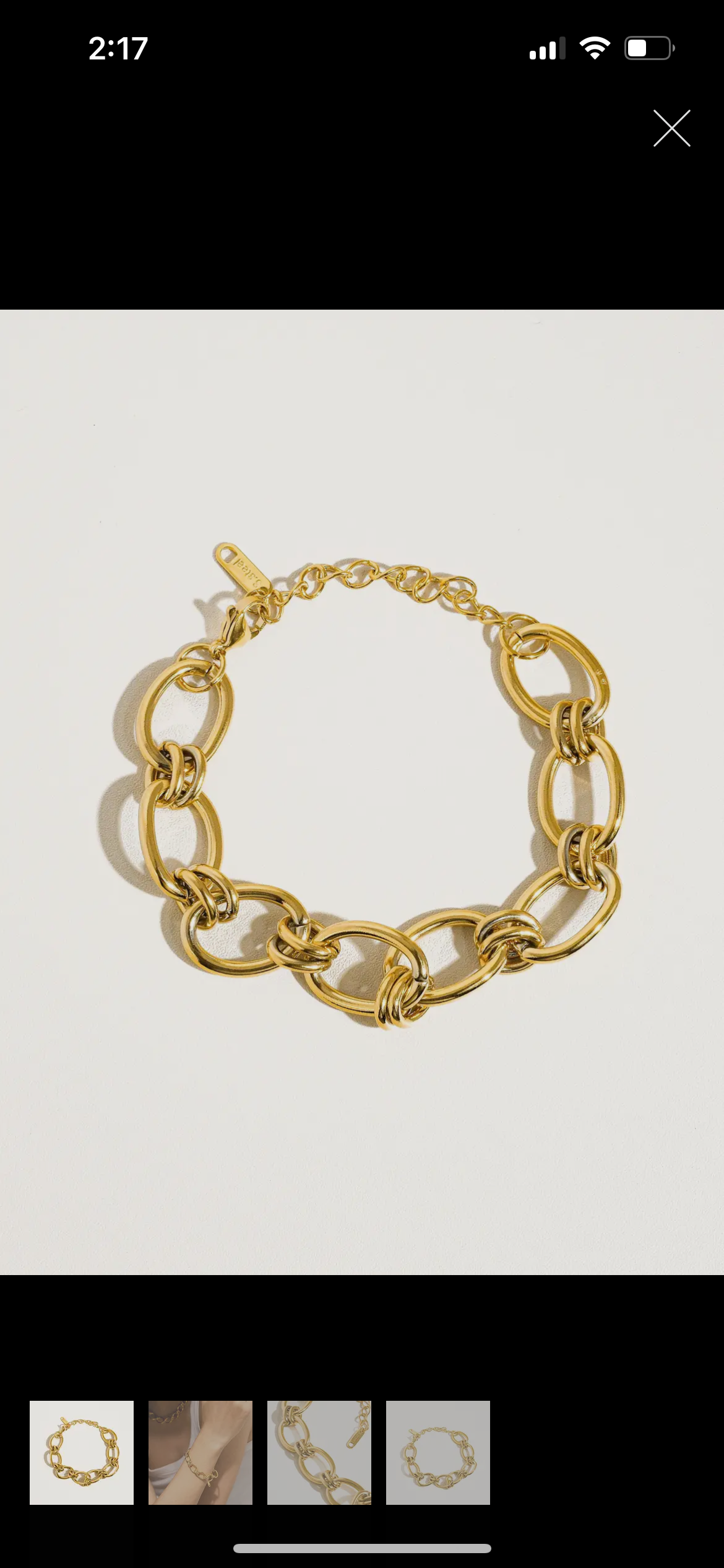 Bold Chain Bracelet
