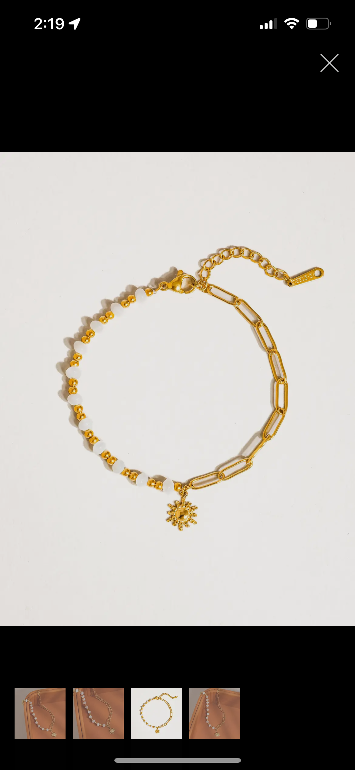 Sun & Pearl Chain