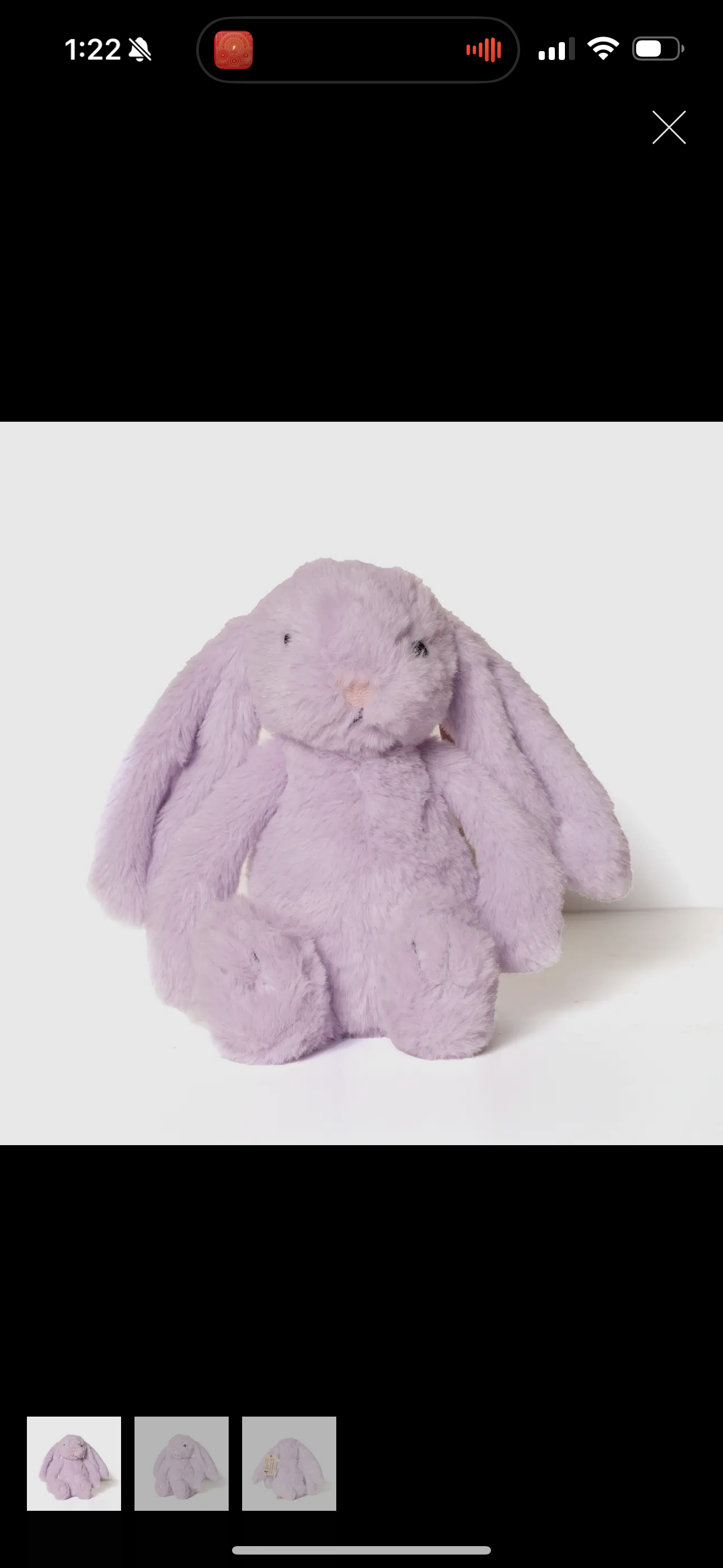 Lavender Filled Bunny