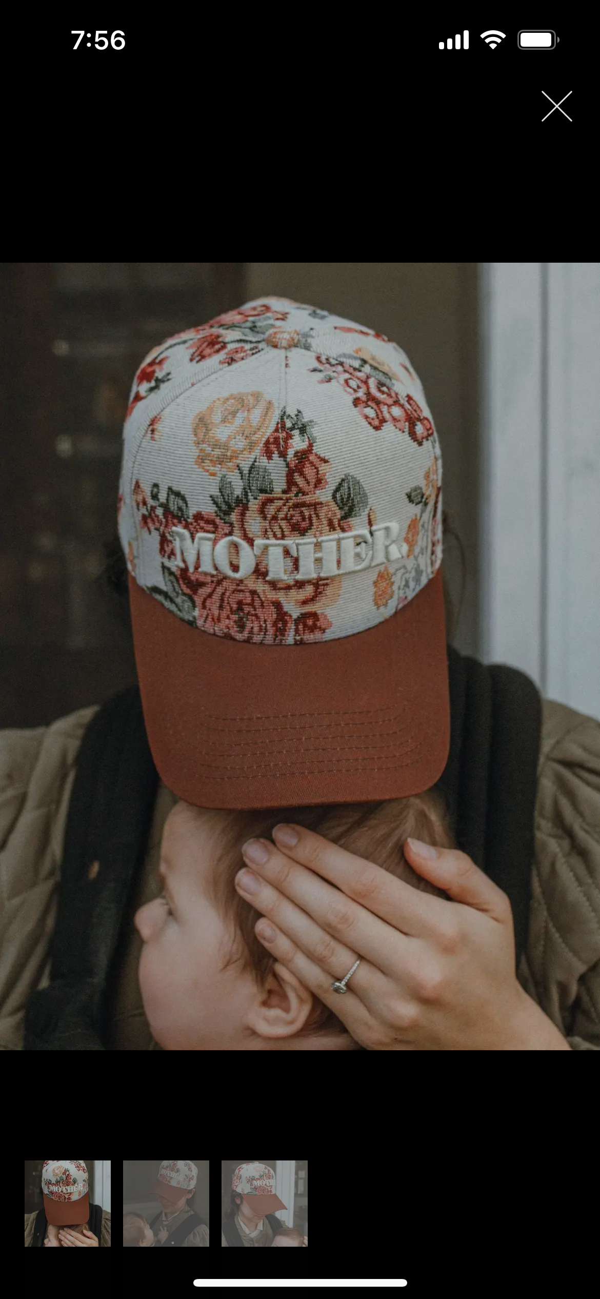 Mother Floral Hat