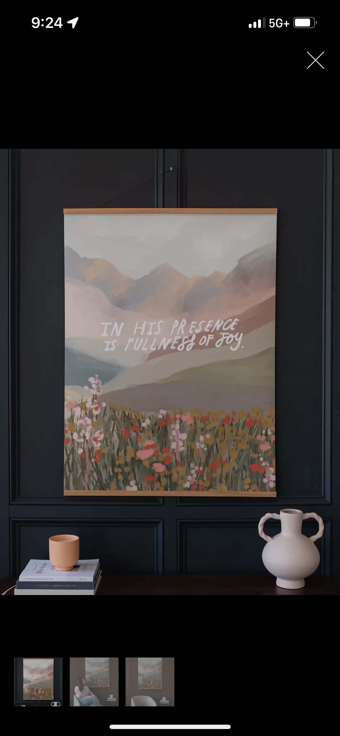 Cotton Canvas Poster