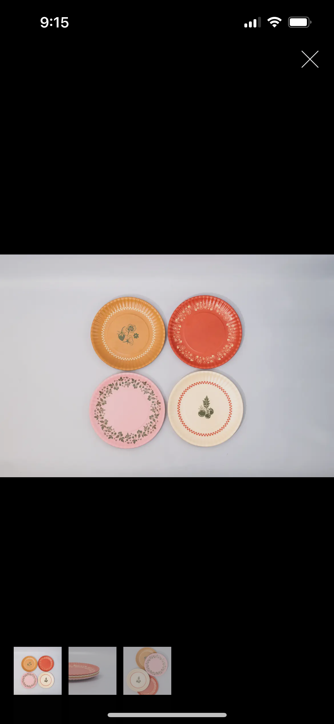 Dessert Plate Set