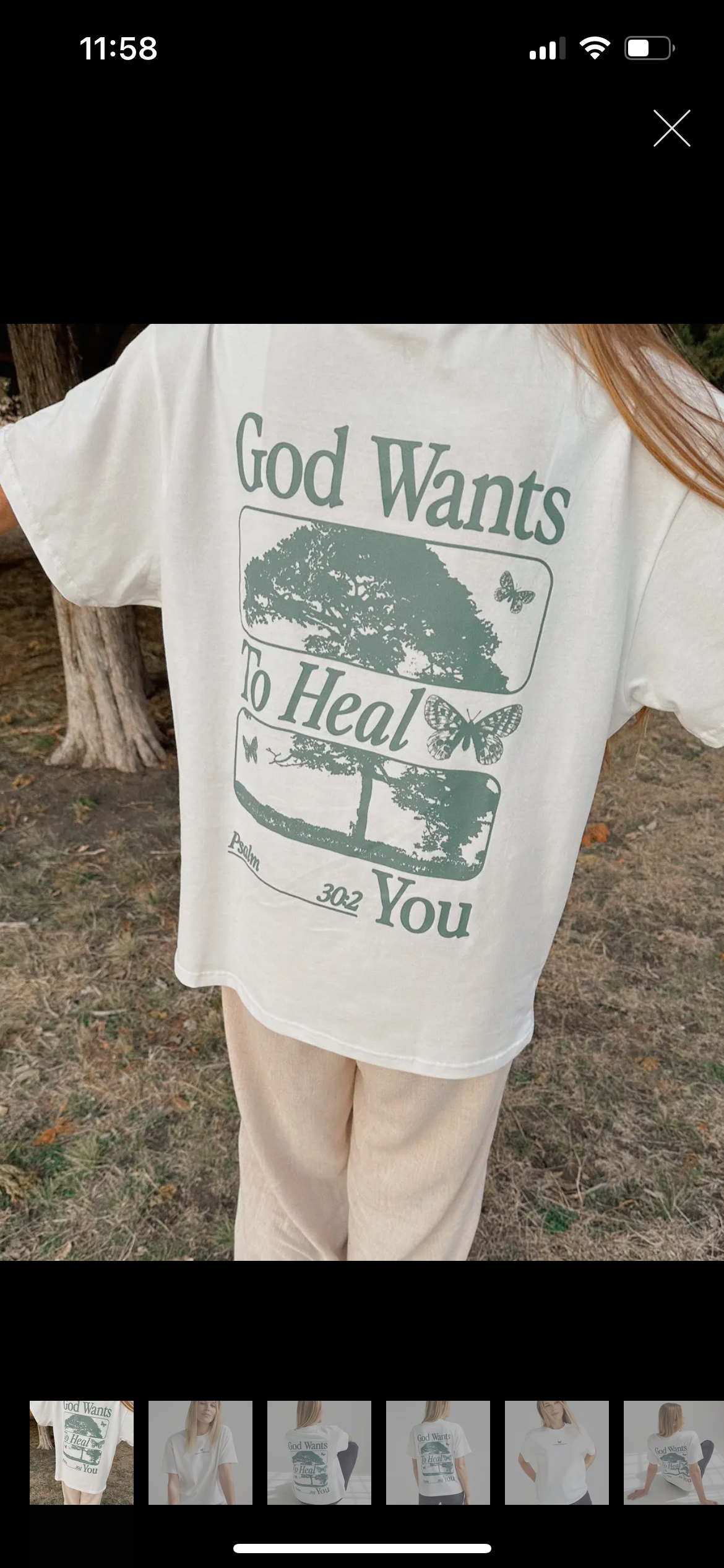 God Wants to Heal Tee